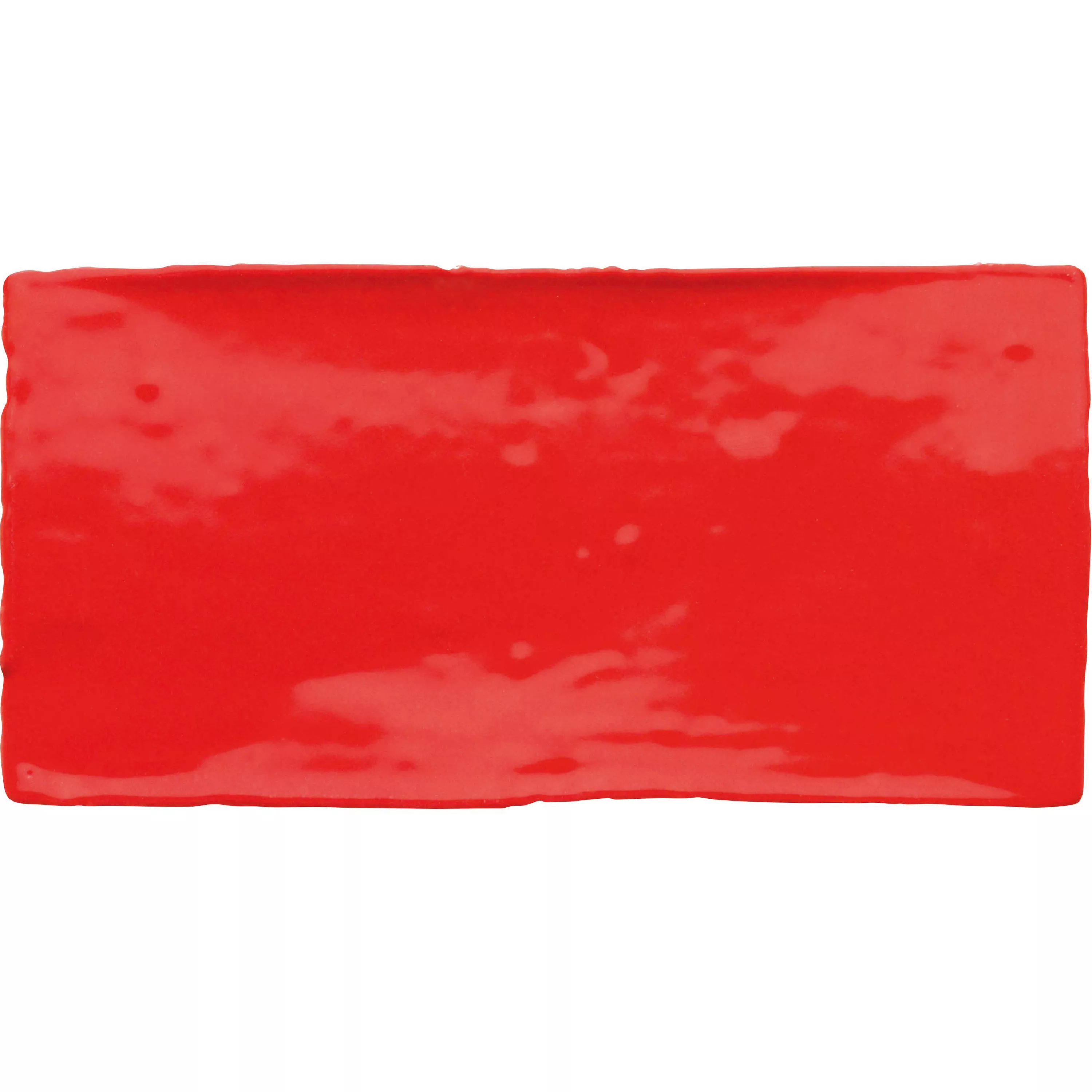 Veggfliser Algier Håndlaget 7,5x15cm Rød