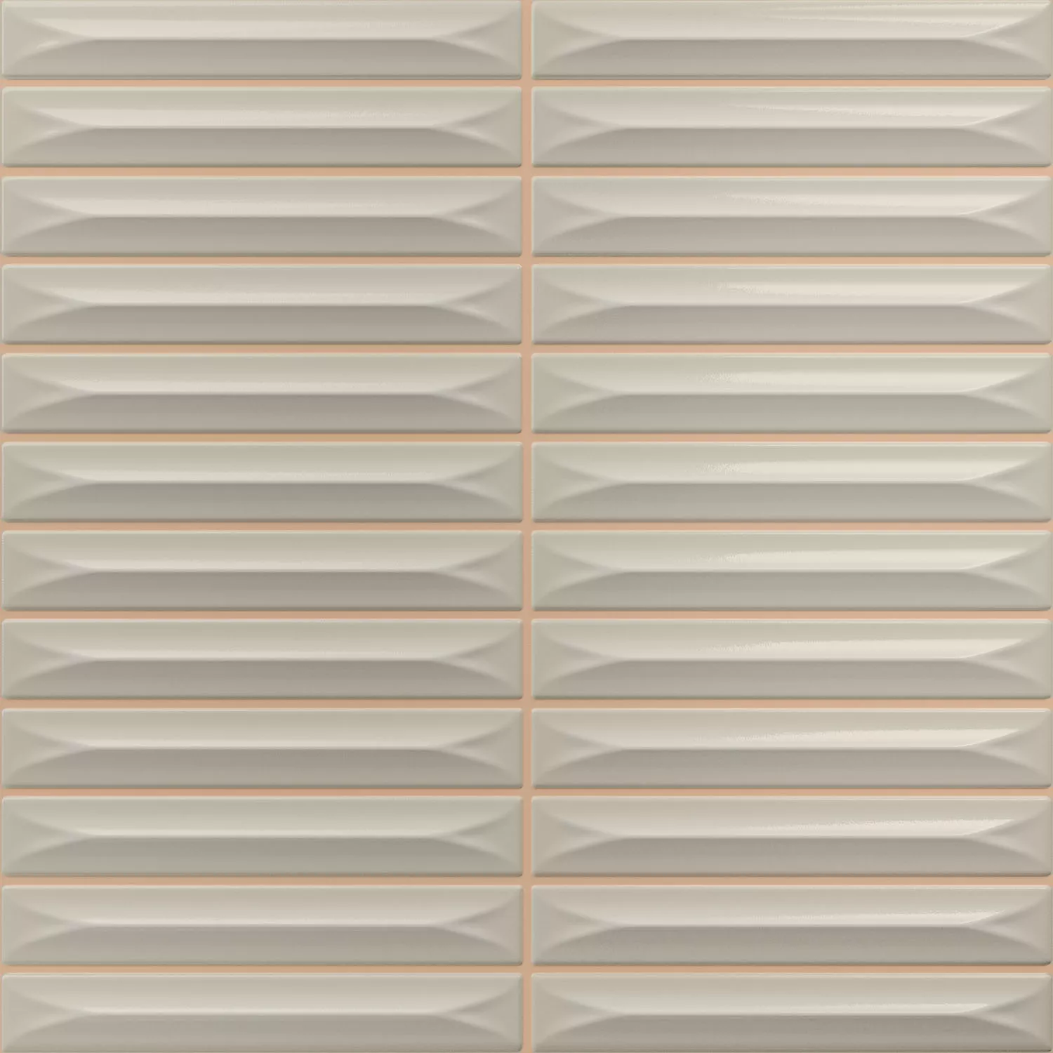 Bevel Greige Glitrende Stang 20x20 cm
