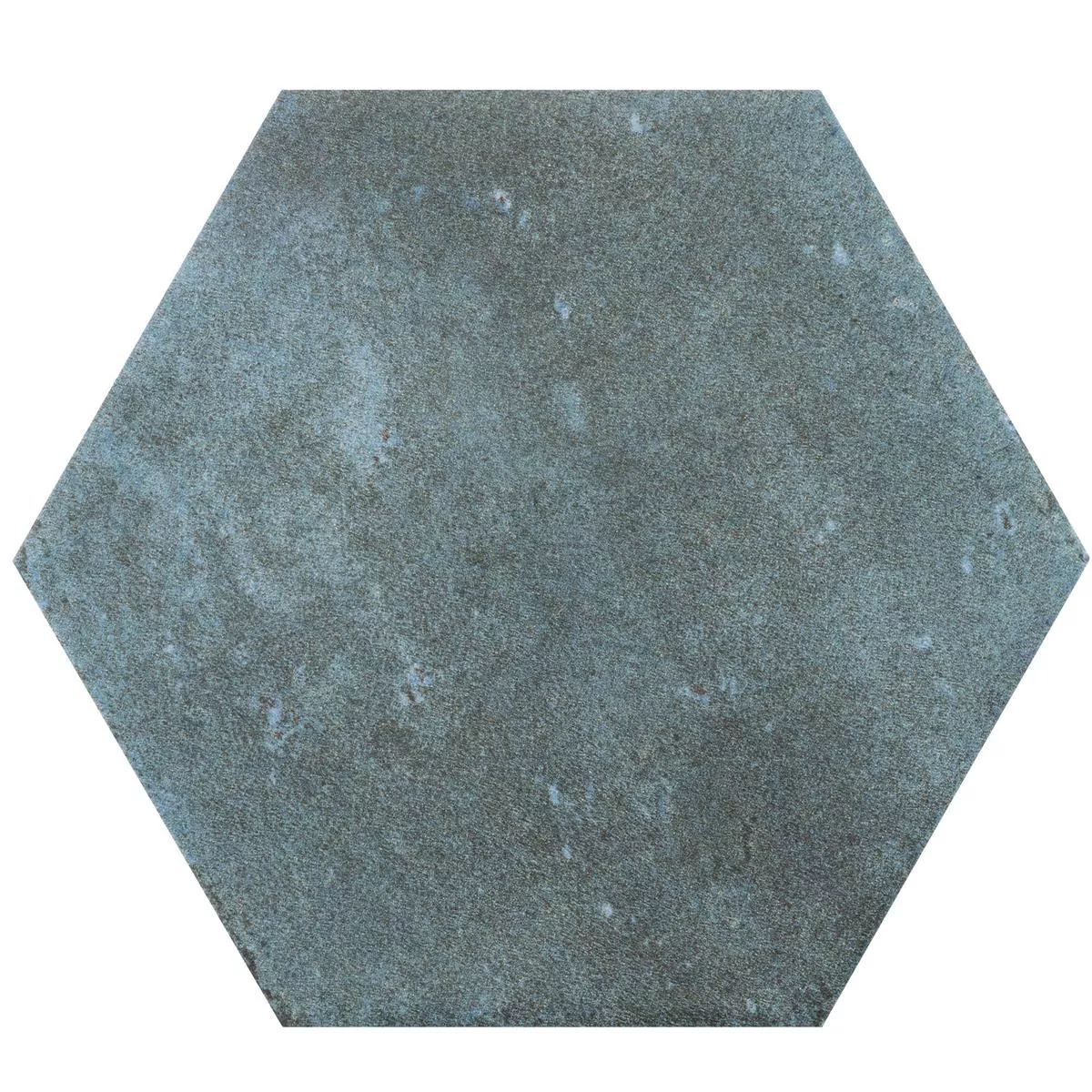 Gulvfliser Arosa Frostet Sekskant Stillehavsblått 17,3x15cm Gulvfliser Arosa Frostet Sekskant Stillehavsblått 17,3x15cm
