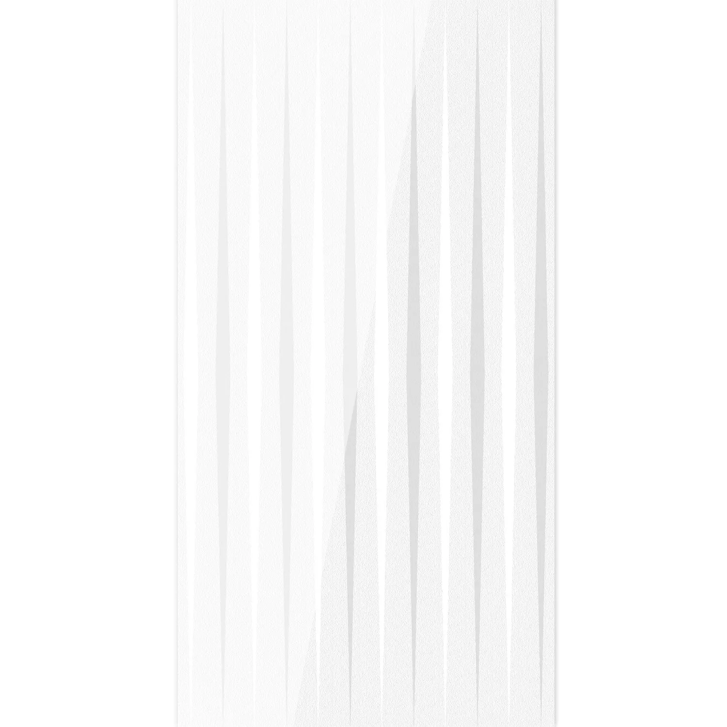 Veggfliser Vulcano Stripes Innredning Utbedret Hvit 60x120cm