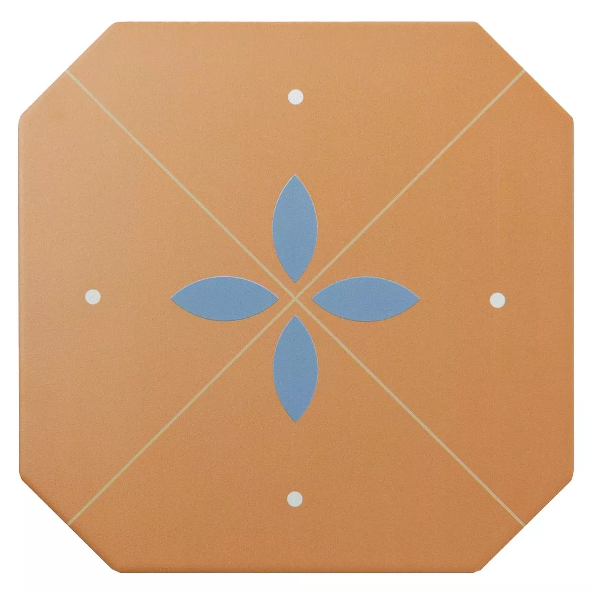 Porselens Steintøy Fliser Genexia Decor Oker Oktagon 20x20cm Porselens Steintøy Fliser Genexia Decor Oker Oktagon 20x20cm