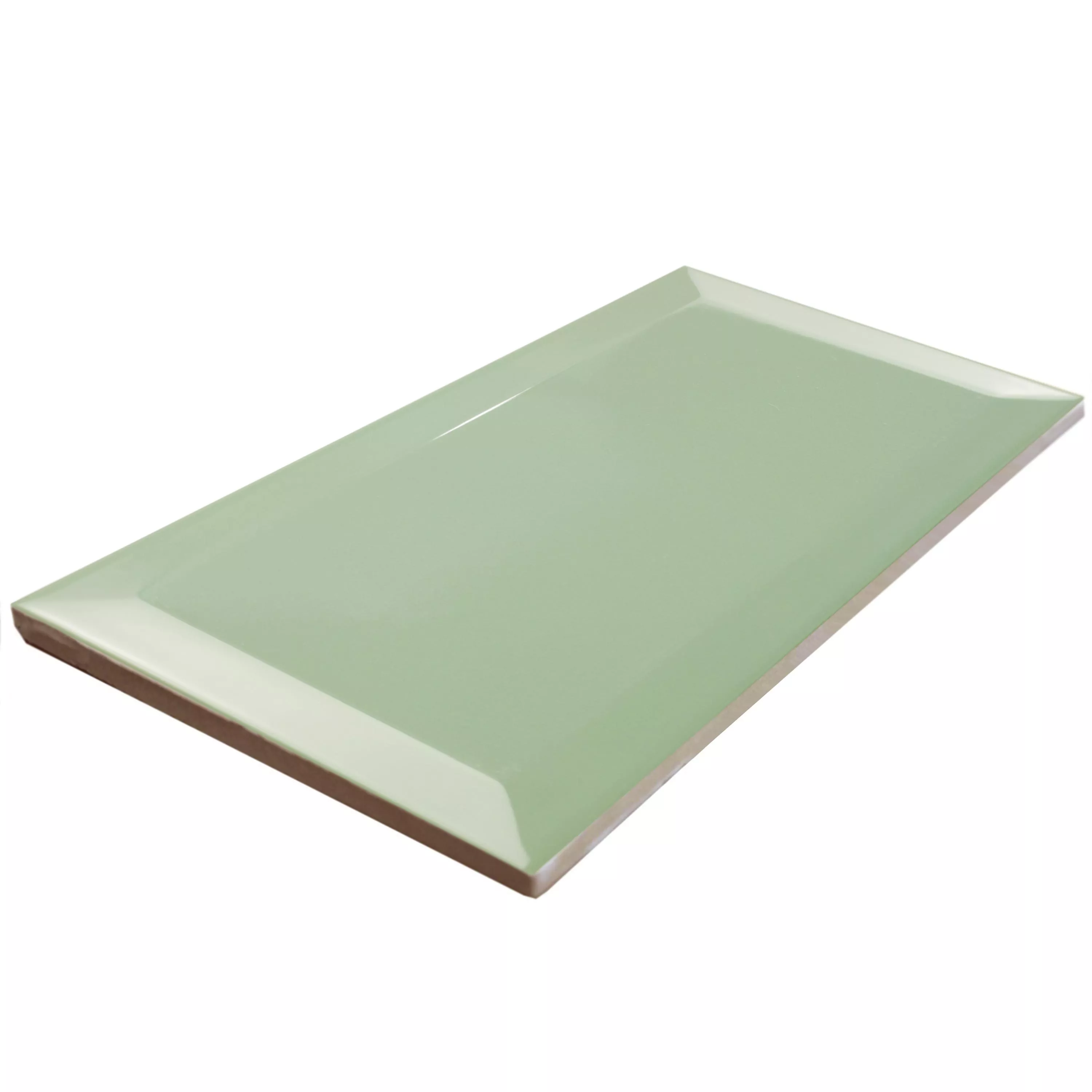 Metro Veggfliser Brussel Fasett 10x20x0,7cm Verde