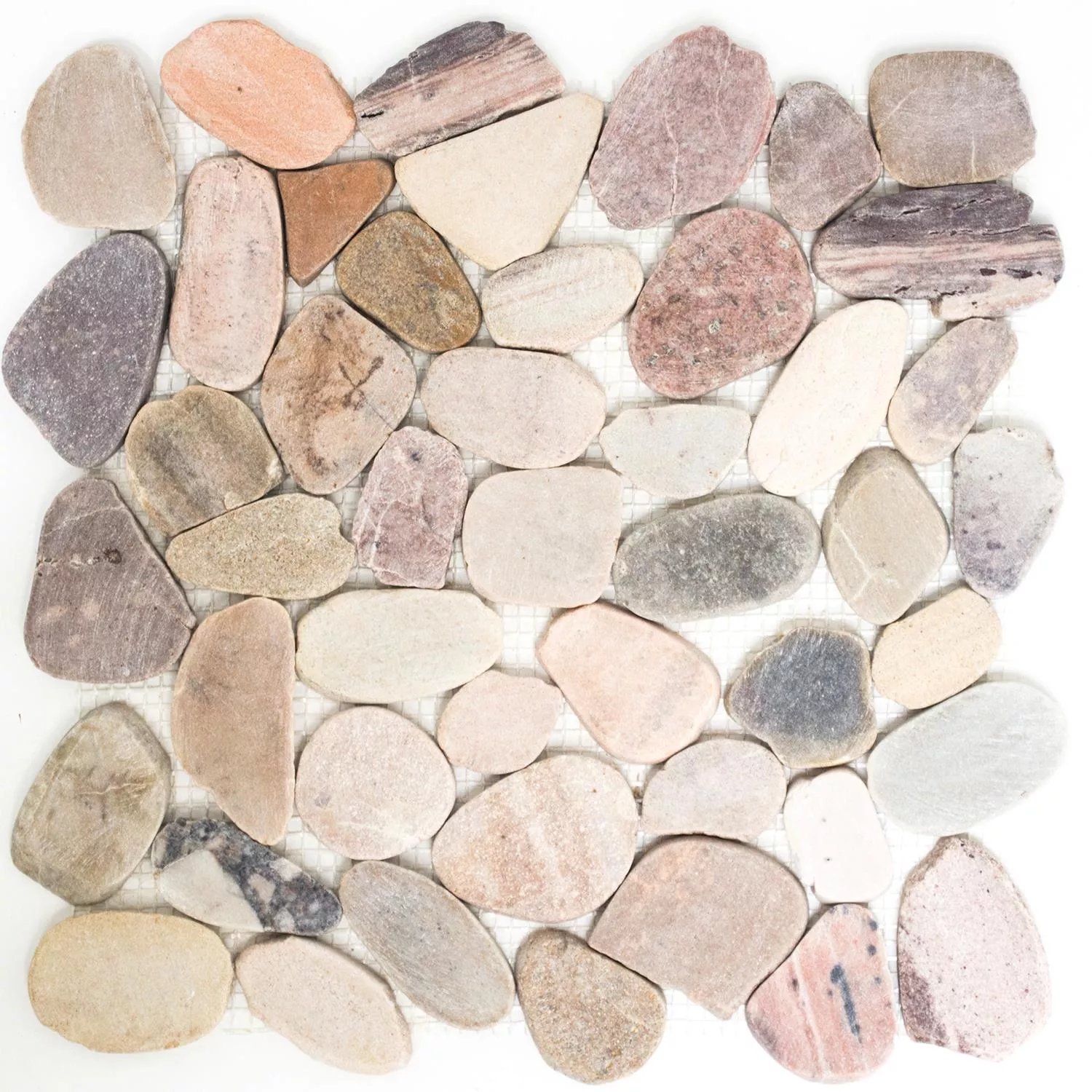Mønster fra Elvestein Mosaikk Naturstein Kutte Opp Kos