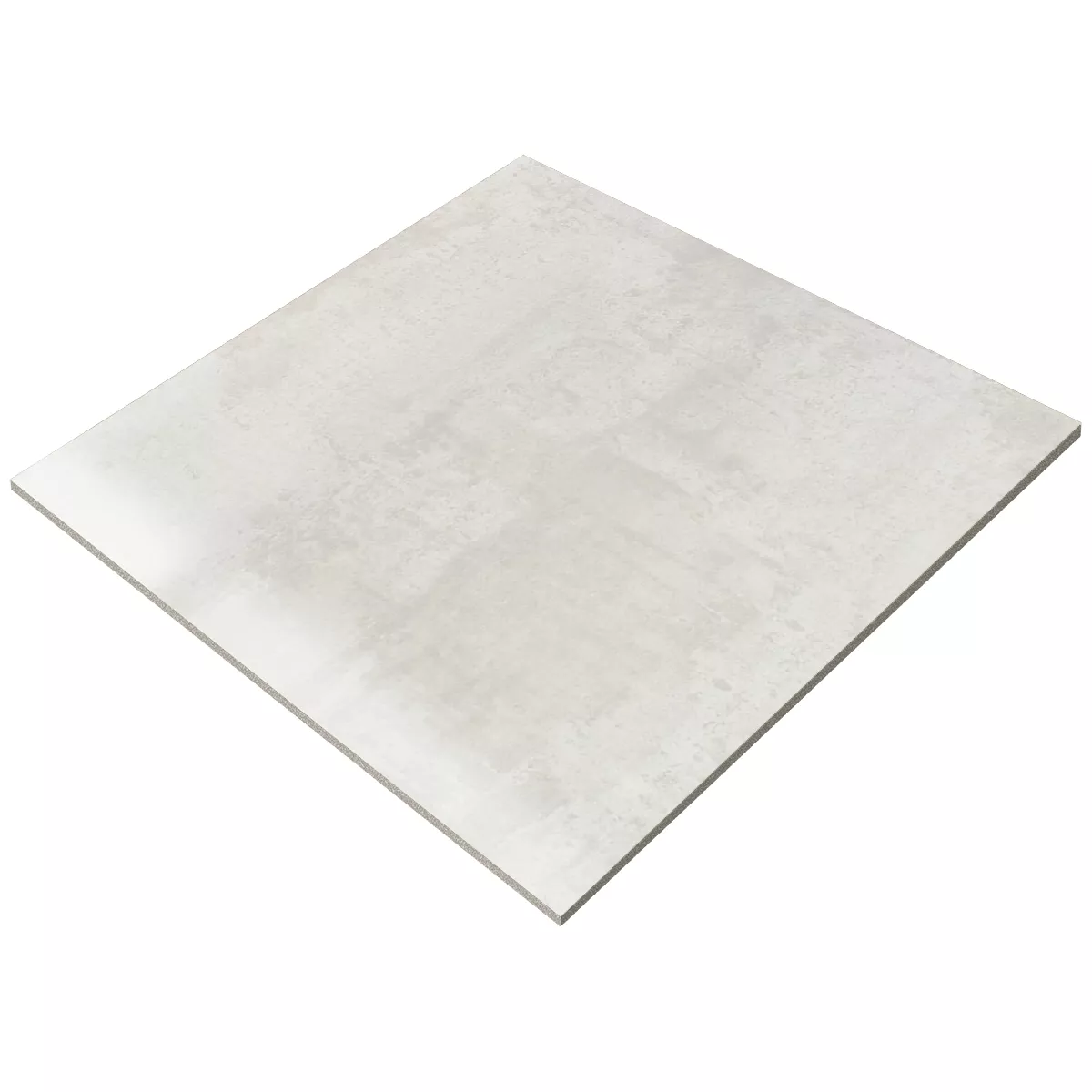 Gulvfliser Herion Metall Utseende Lappato Blanco 60x60cm