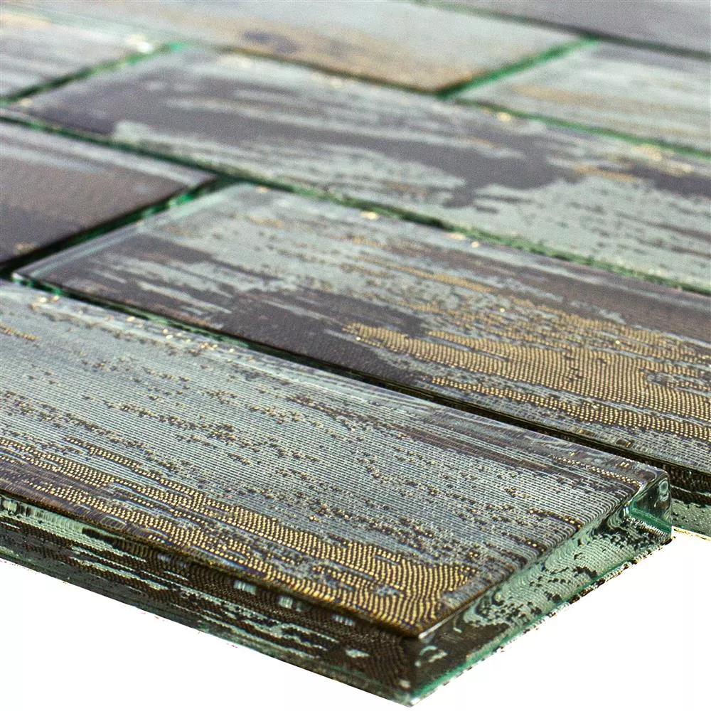 Glass Mosaikk Fliser Troja Gull Glass Mosaikk Fliser Troja Gull