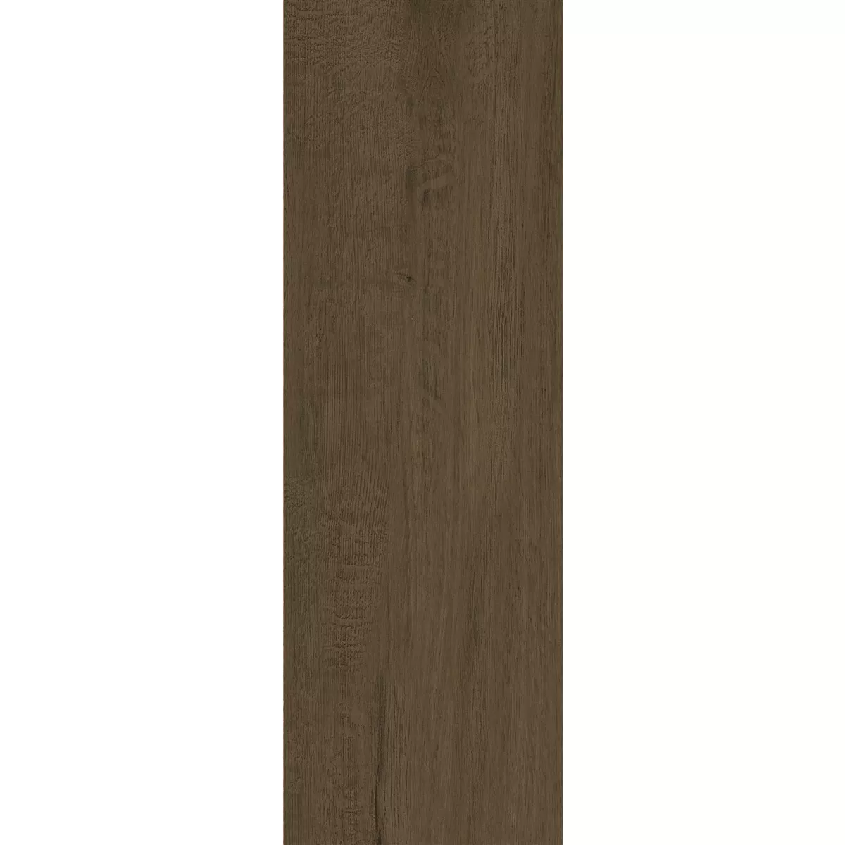 Gulvfliser Riverside Tre Utseende Mørkebrun 20x120 cm