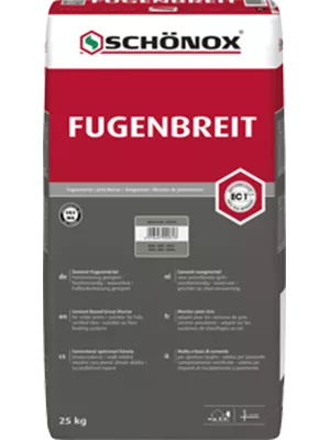 Fugemasse Schönox Fugeklar Grå 25 kg Fugemasse Schönox Fugeklar Grå 25 kg
