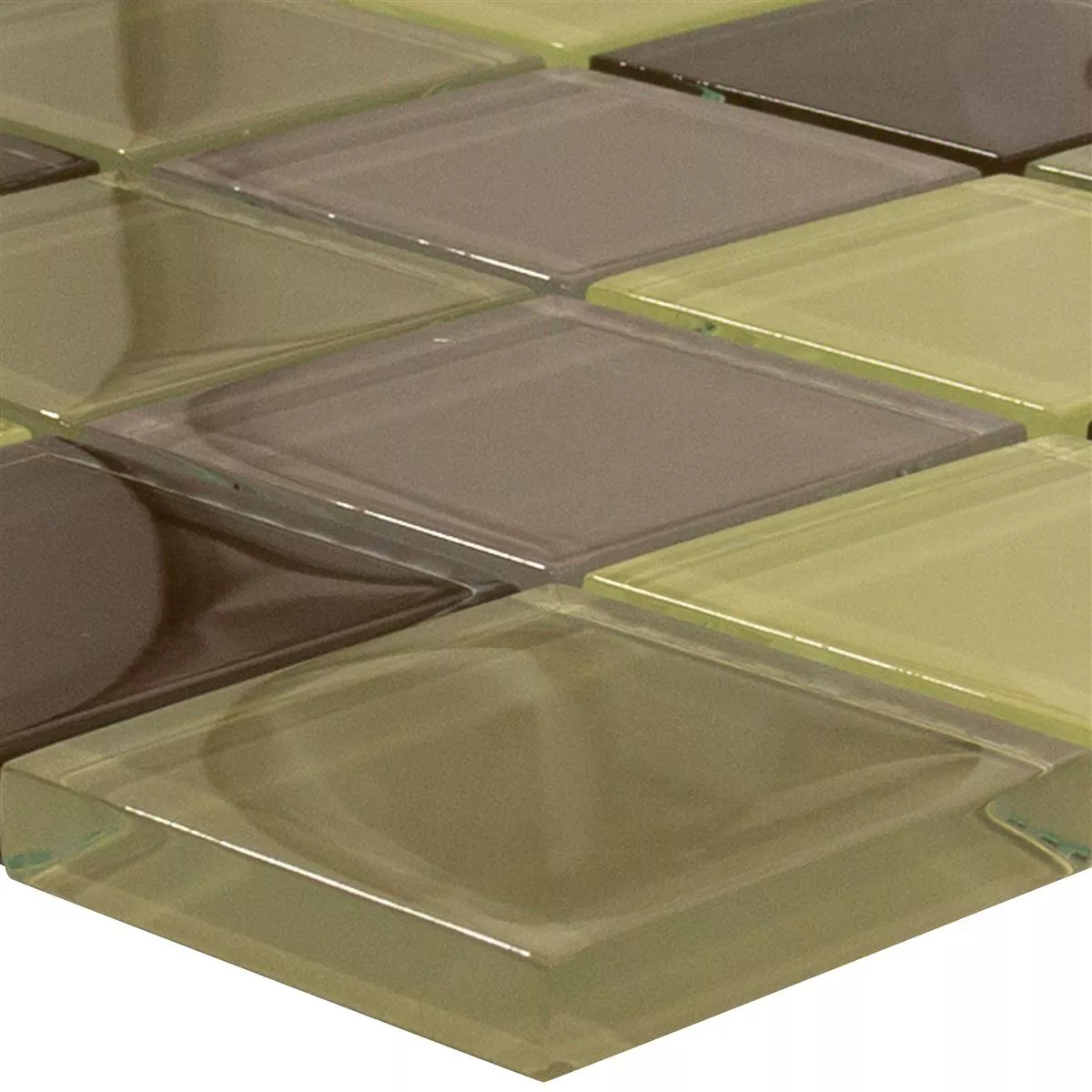 Glass Mosaikk Fliser Glasgow Brun Mix Glass Mosaikk Fliser Glasgow Brun Mix