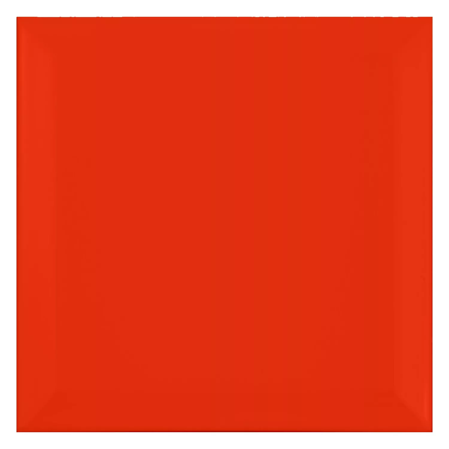 Metro flis Rød Frostet 15x15 cm Fasett Eris Rojo