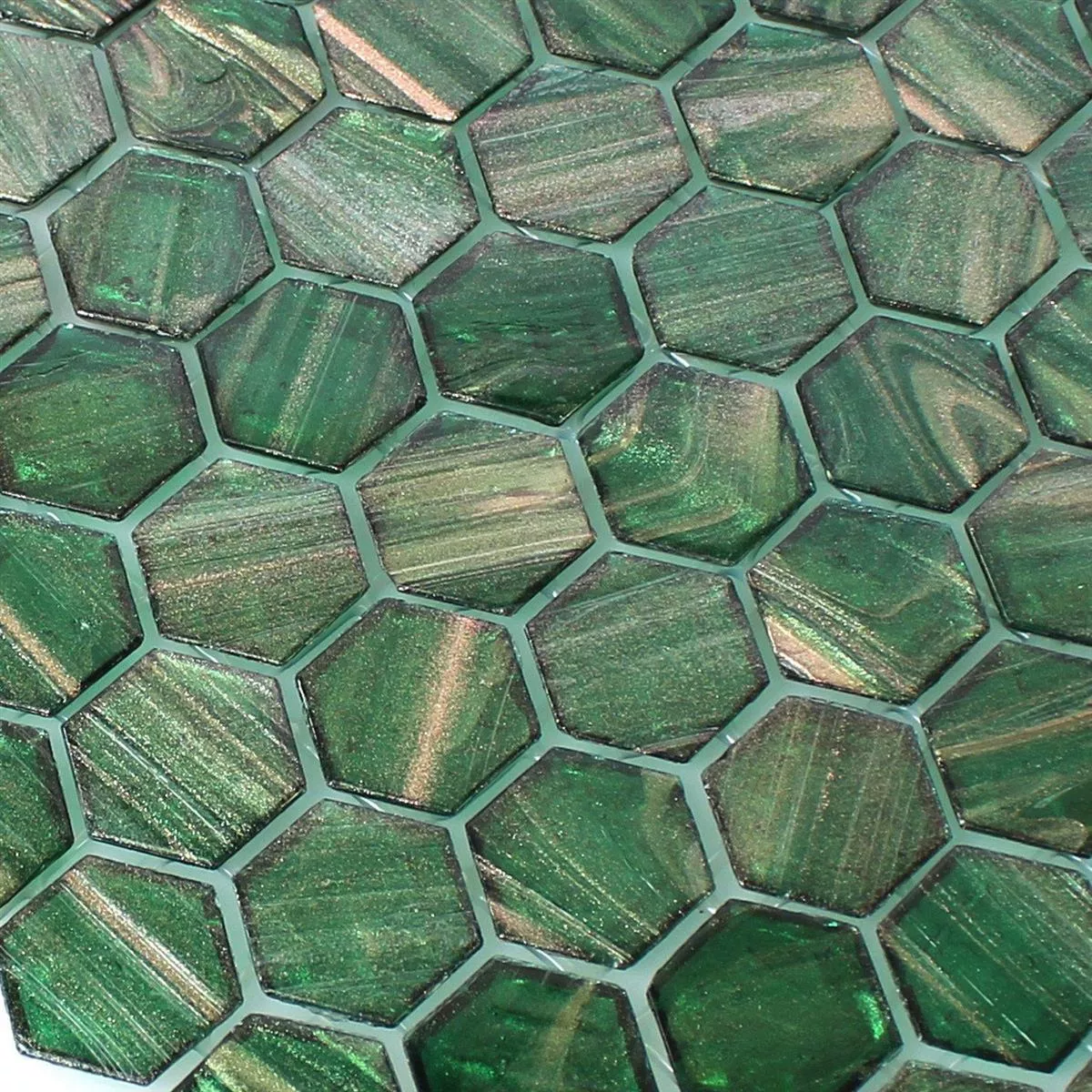 Mosaikkfliser Trend-Vi Glass Hexagonal 236