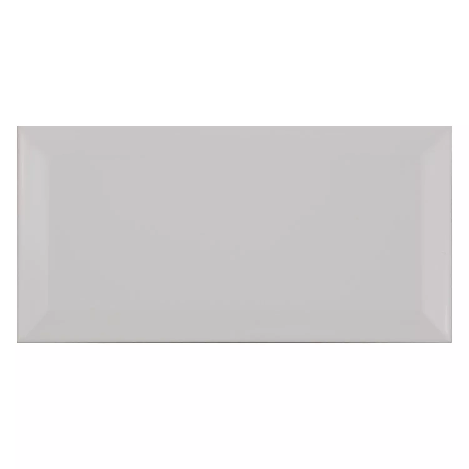 Metro flis Grå Frostet 10x20 cm Fasett Jasper Gris