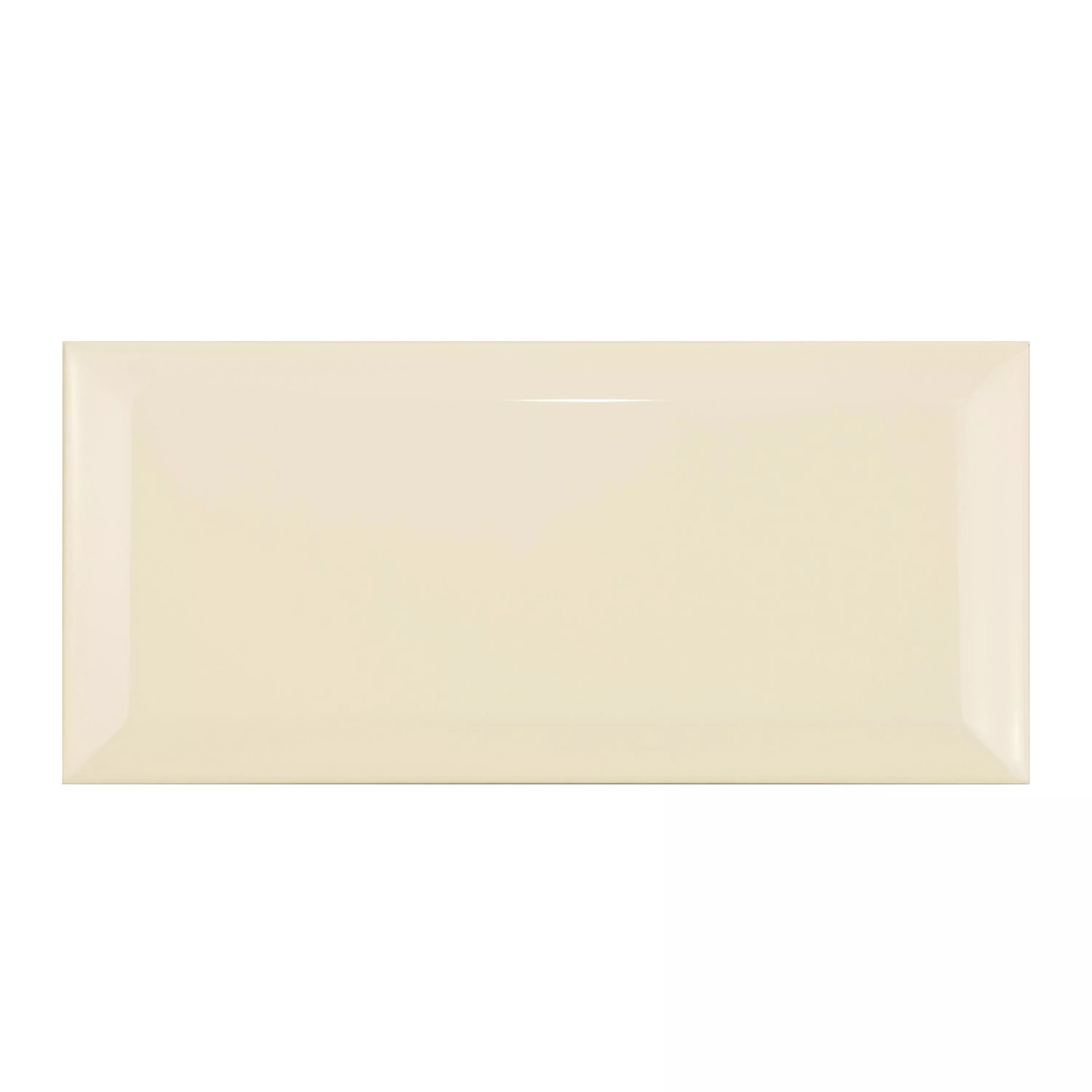 Mønster Metro Veggfliser Brasilia Fasett 7,5x15x0,7cm Crema