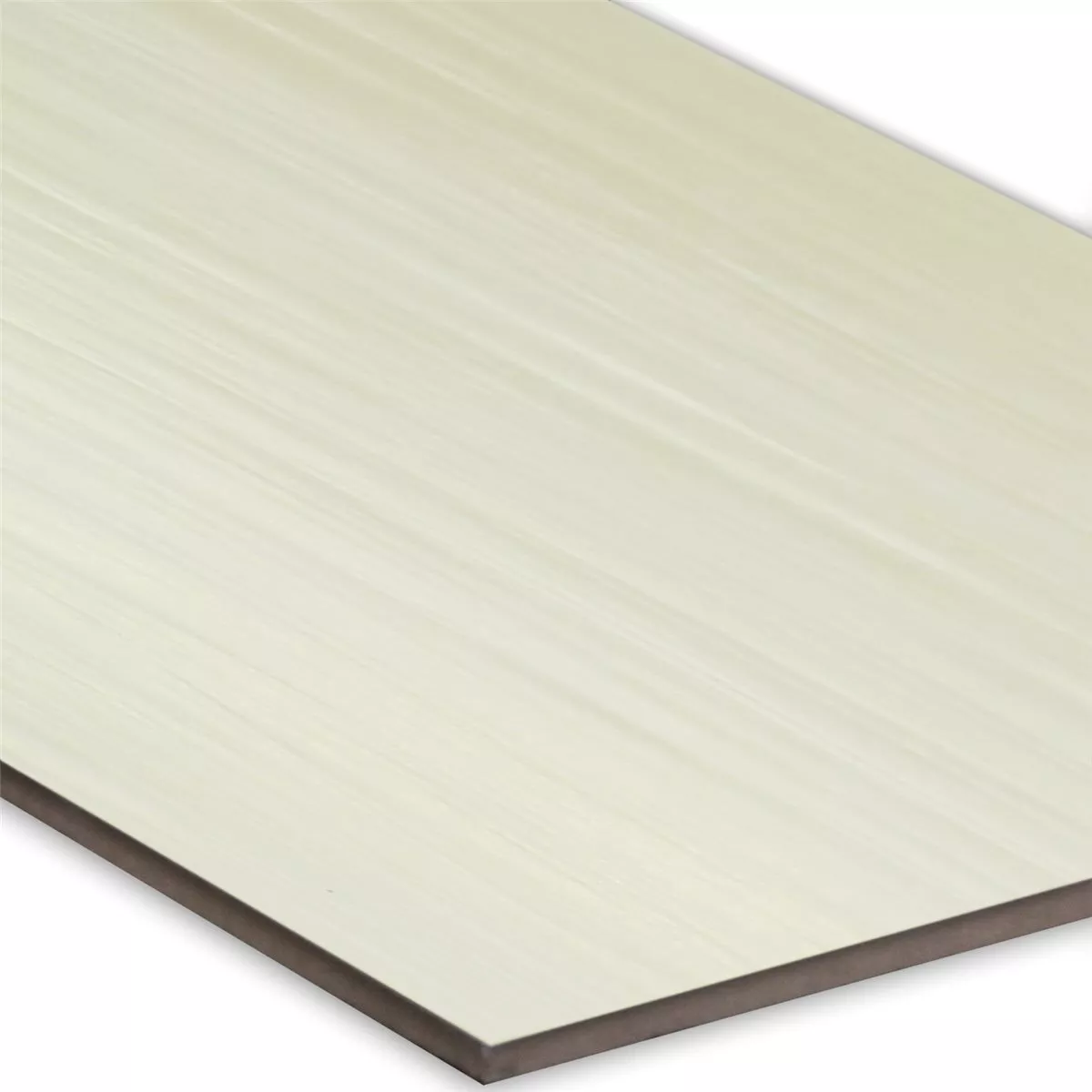 Mønster Veggfliser Stripete Beige Frostet 20x60cm