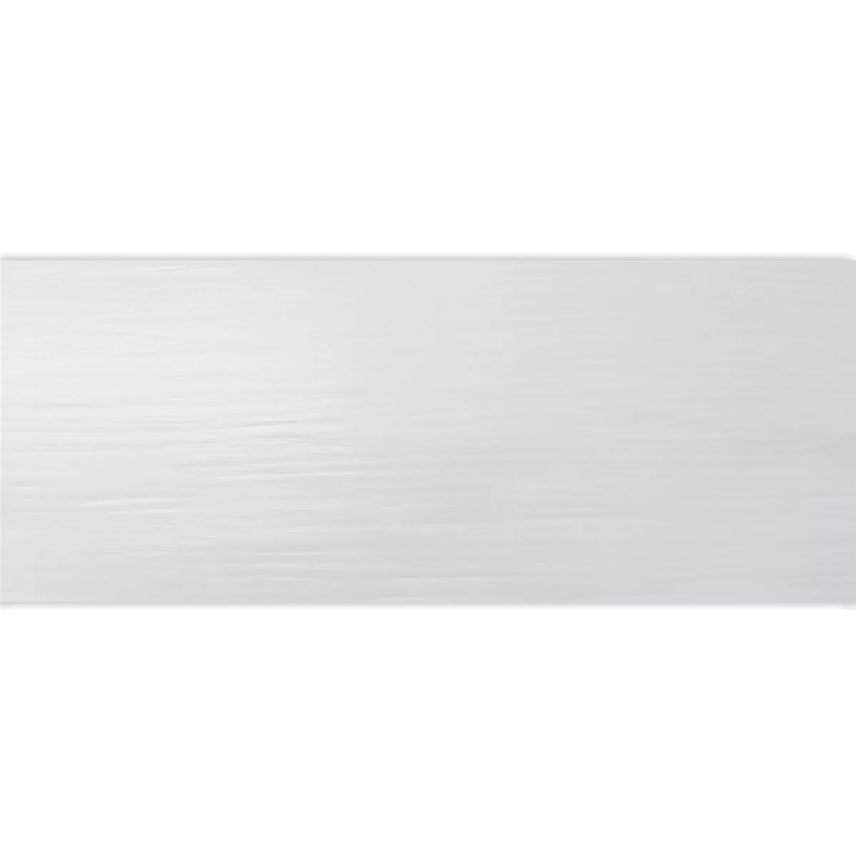 Veggfliser Stripete Hvit Frostet 20x60cm Veggfliser Stripete Hvit Frostet 20x60cm