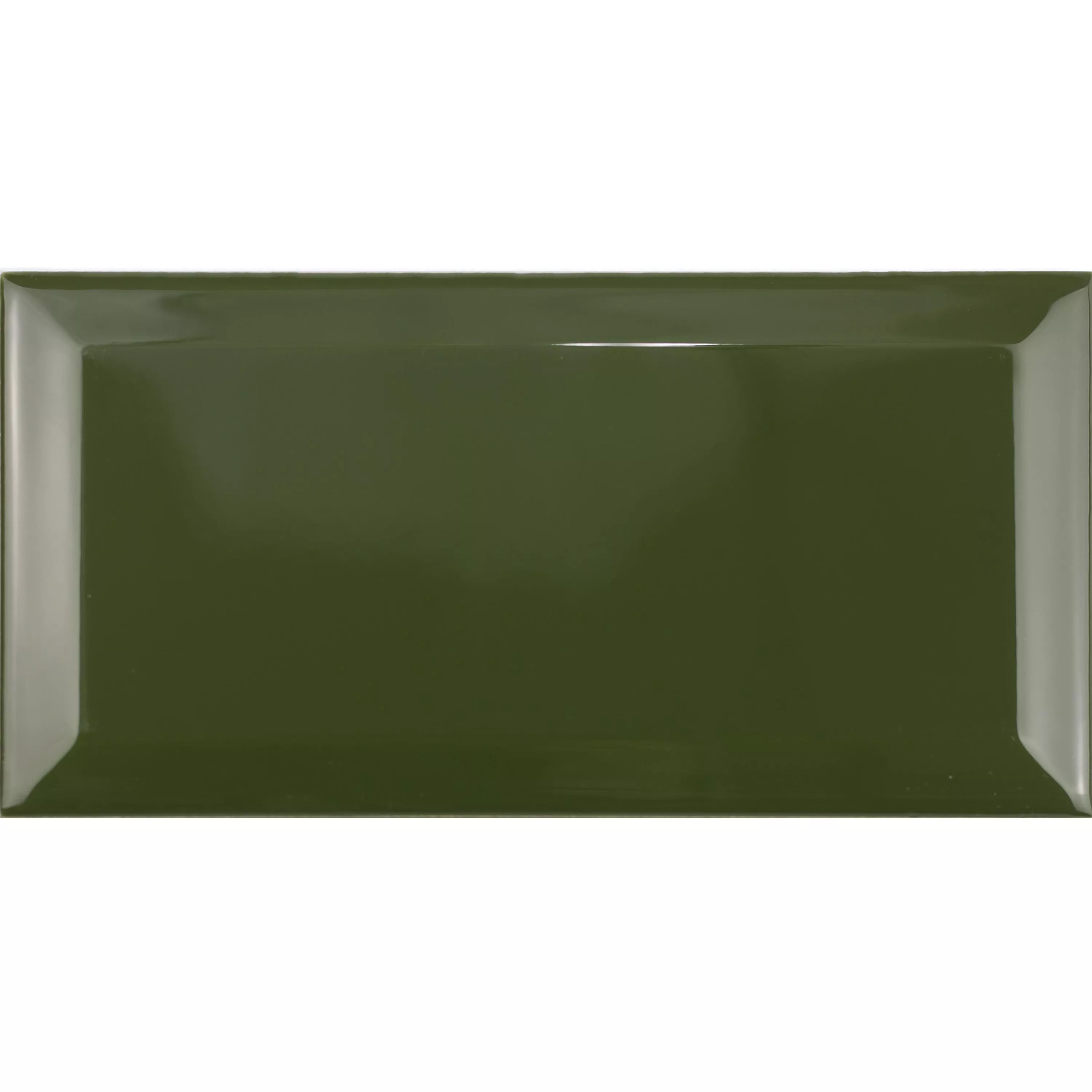 Metro Veggfliser Brussel Fasett 10x20x0,7cm Verde Botella