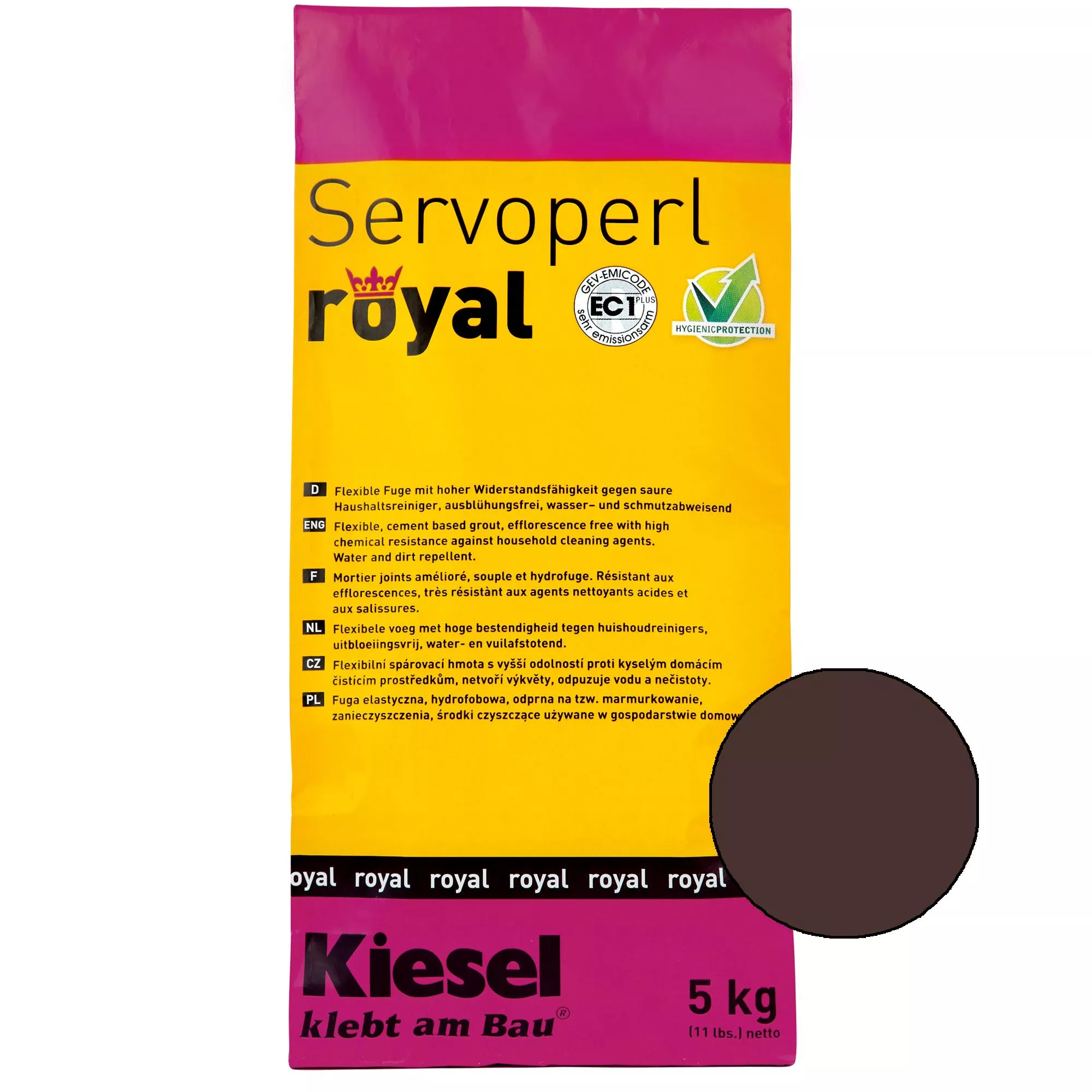 Kiesel Servoperl royal - Fleksibel, vann- og smussavvisende fuge