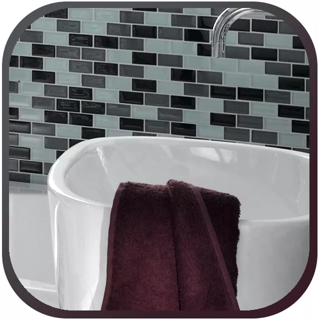 Mosaikkfliser blander organisk atmosfære Mosaikkfliser blander organisk atmosfære