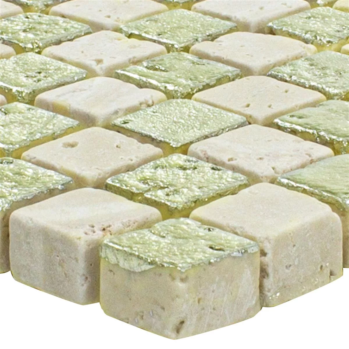 Marmor Natursteinmosaikk Fliser Antika Mix Gull Krem Marmor Natursteinmosaikk Fliser Antika Mix Gull Krem