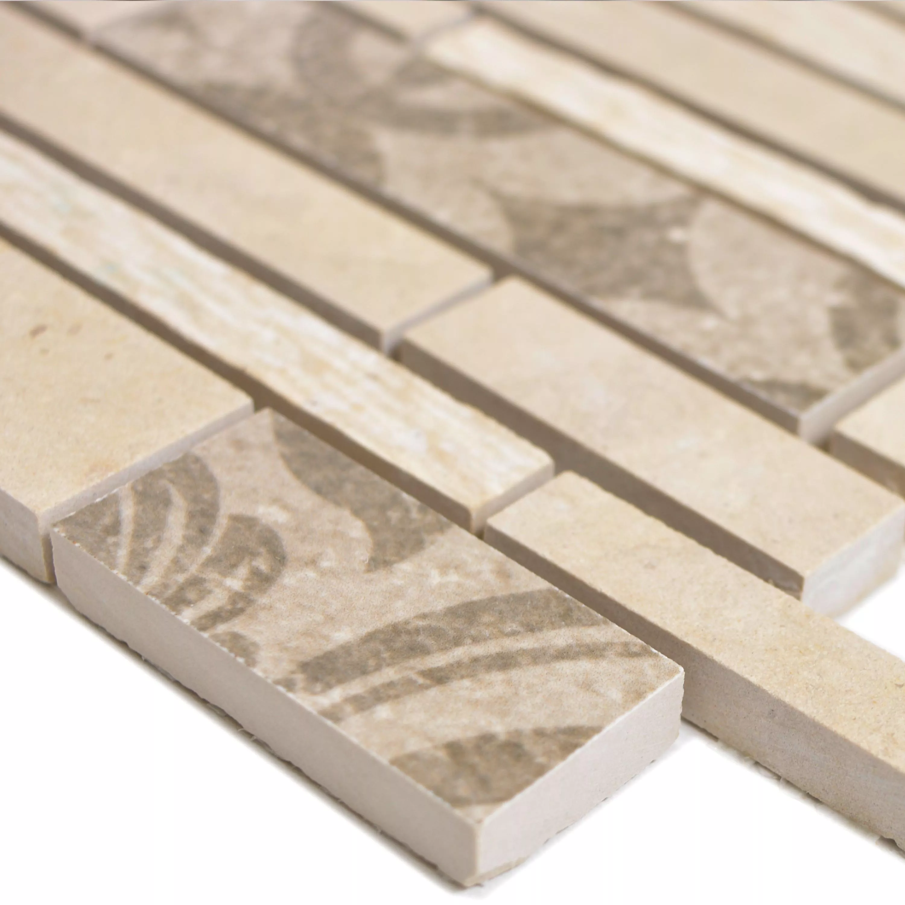 Keramikk Mosaikkfliser Mythos Stang Beige