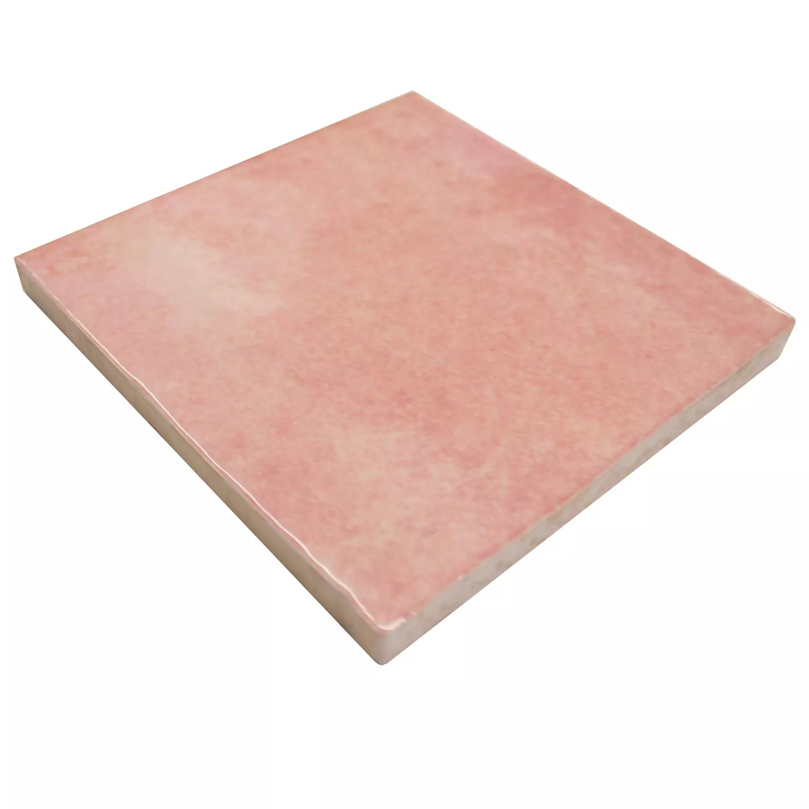 Mønster Veggfliser Concord Bølgeoptikk Rosa 13,2x13,2cm