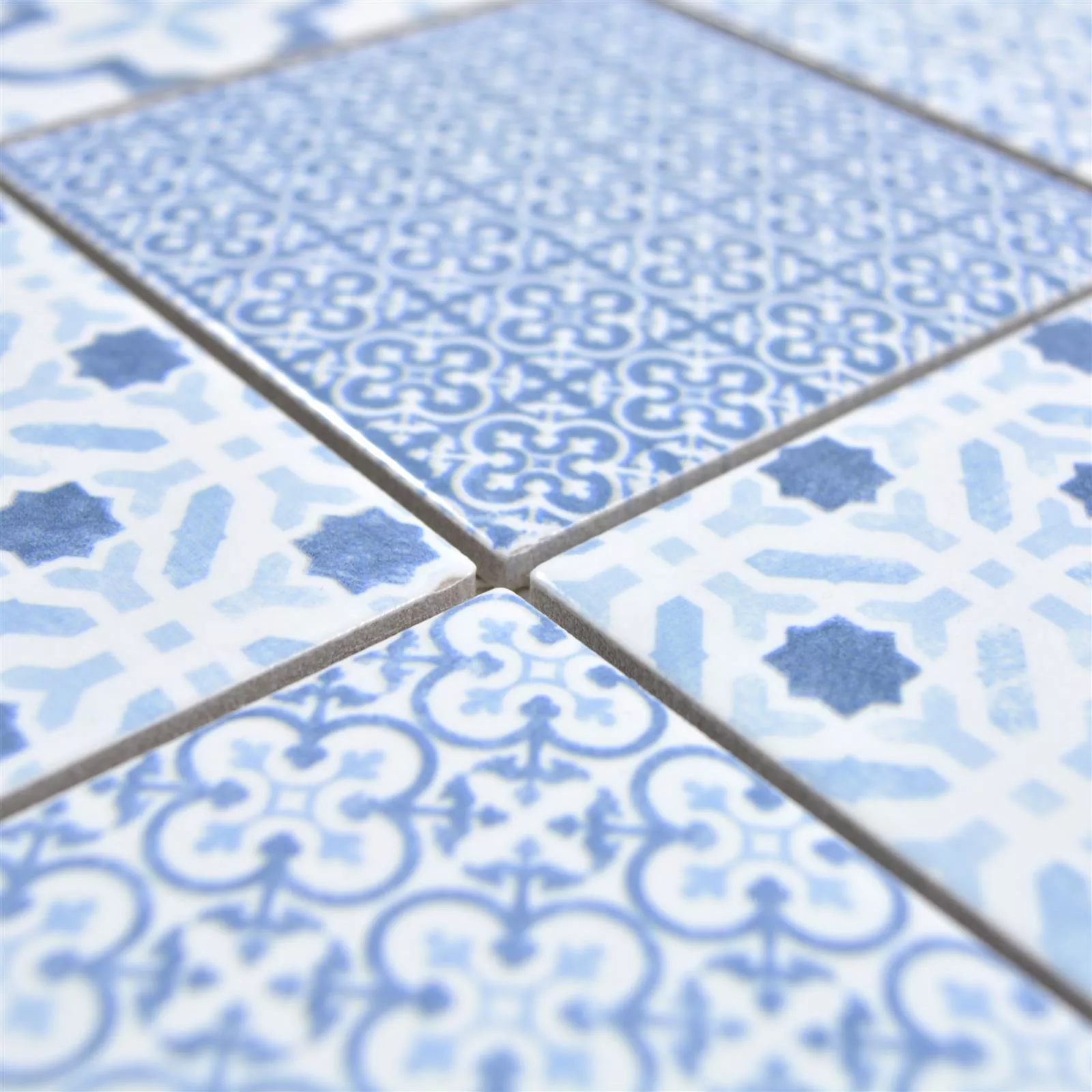 Keramikk Mosaikkfliser Romantica Retro Blue