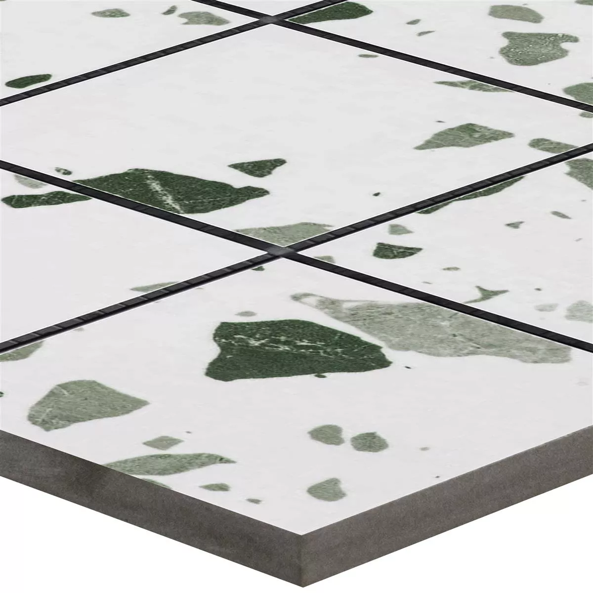 Keramisk Mosaikk Fliser Liberty Grønn 73x73mm Keramisk Mosaikk Fliser Liberty Grønn 73x73mm