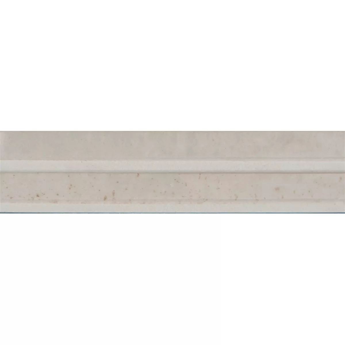 Artemis Bone Glitrende Strukturert 3D 6x24 cm