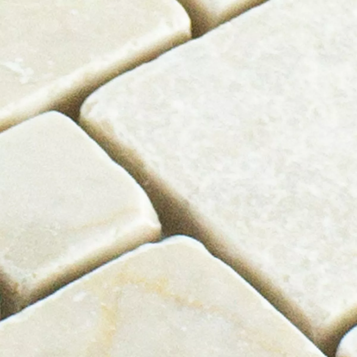 Mønster fra Naturstein Marmor Mosaikkfliser Kilkenny Cream