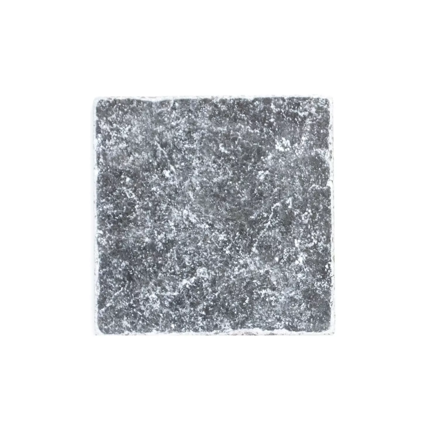 Naturstein Fliser Marmor Visso Nero 10x10cm Naturstein Fliser Marmor Visso Nero 10x10cm