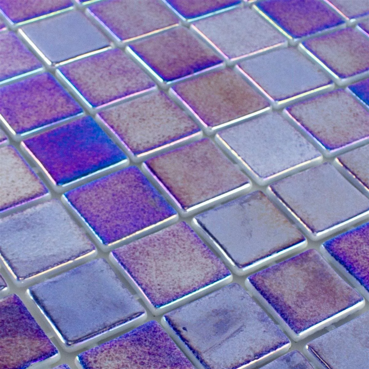 Glass Svømmebasseng Mosaikk McNeal Mørke Blå 38