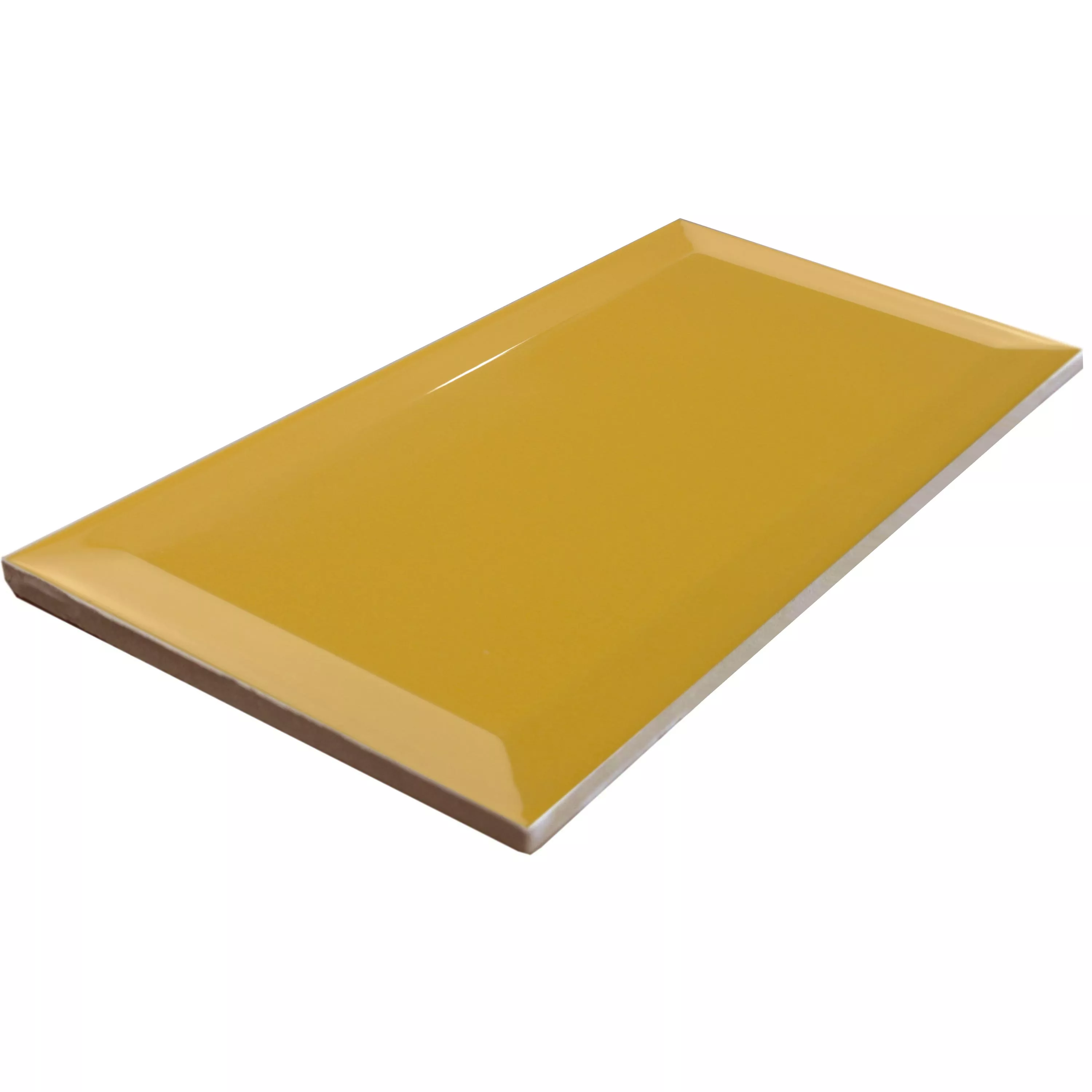 Metro Veggfliser Brussel Fasett 10x20x0,7cm Amarillo Yema