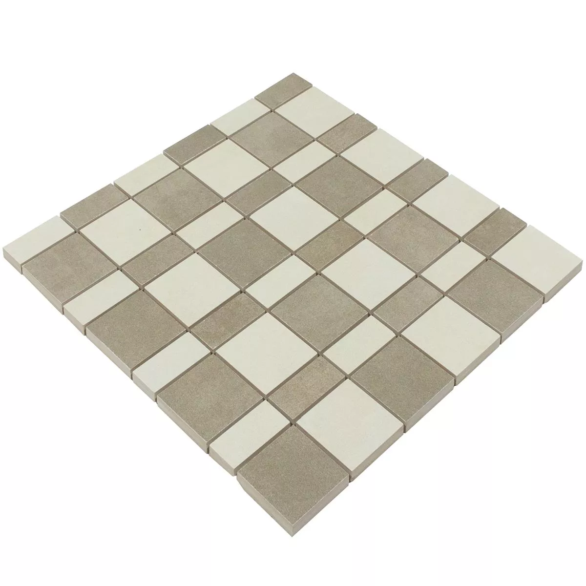 Mønster fra Keramikk Mosaikkfliser Kanorado Beige Mix