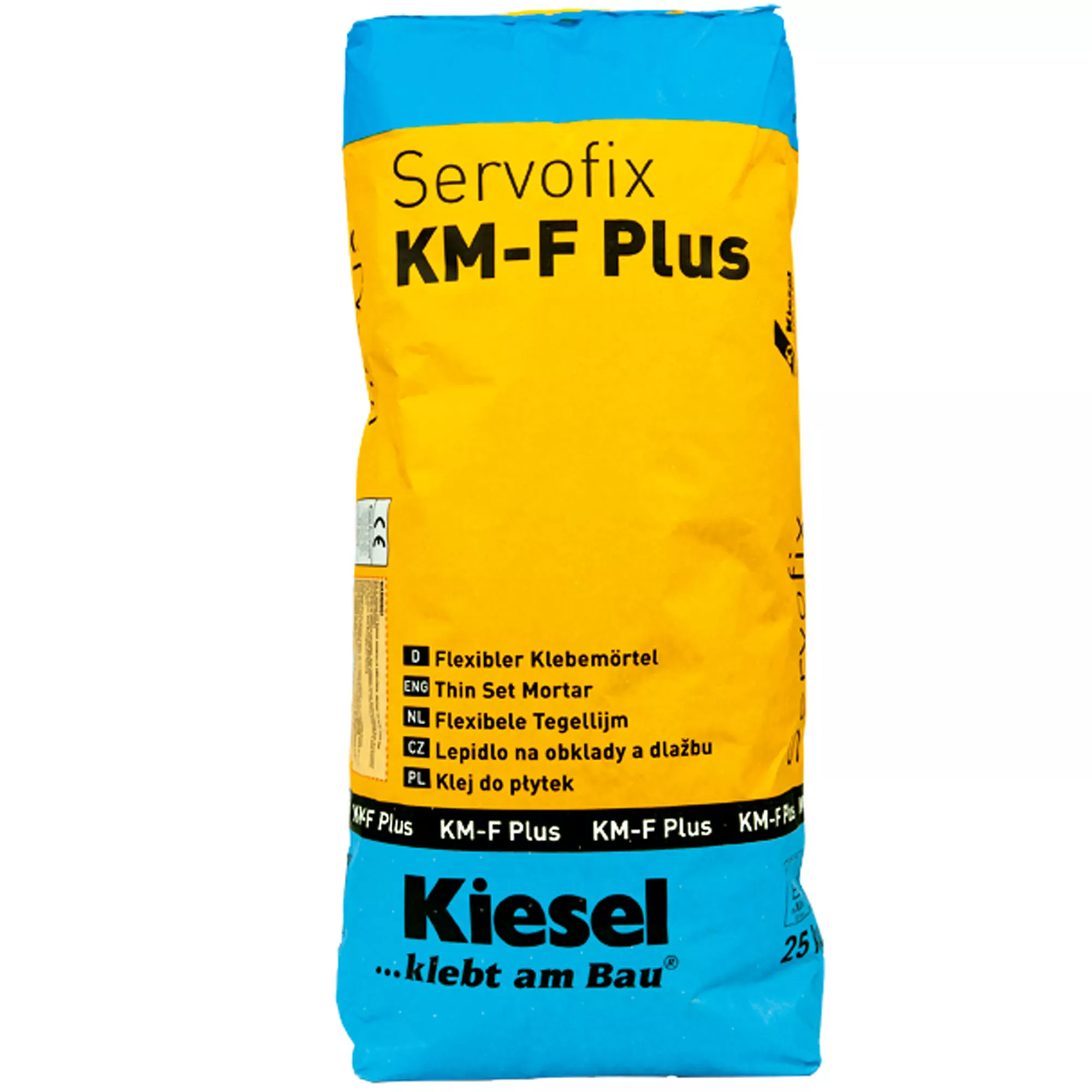 Kiesel flislim Servofix KM-F Plus - fleksibel limmørtel 25 kg