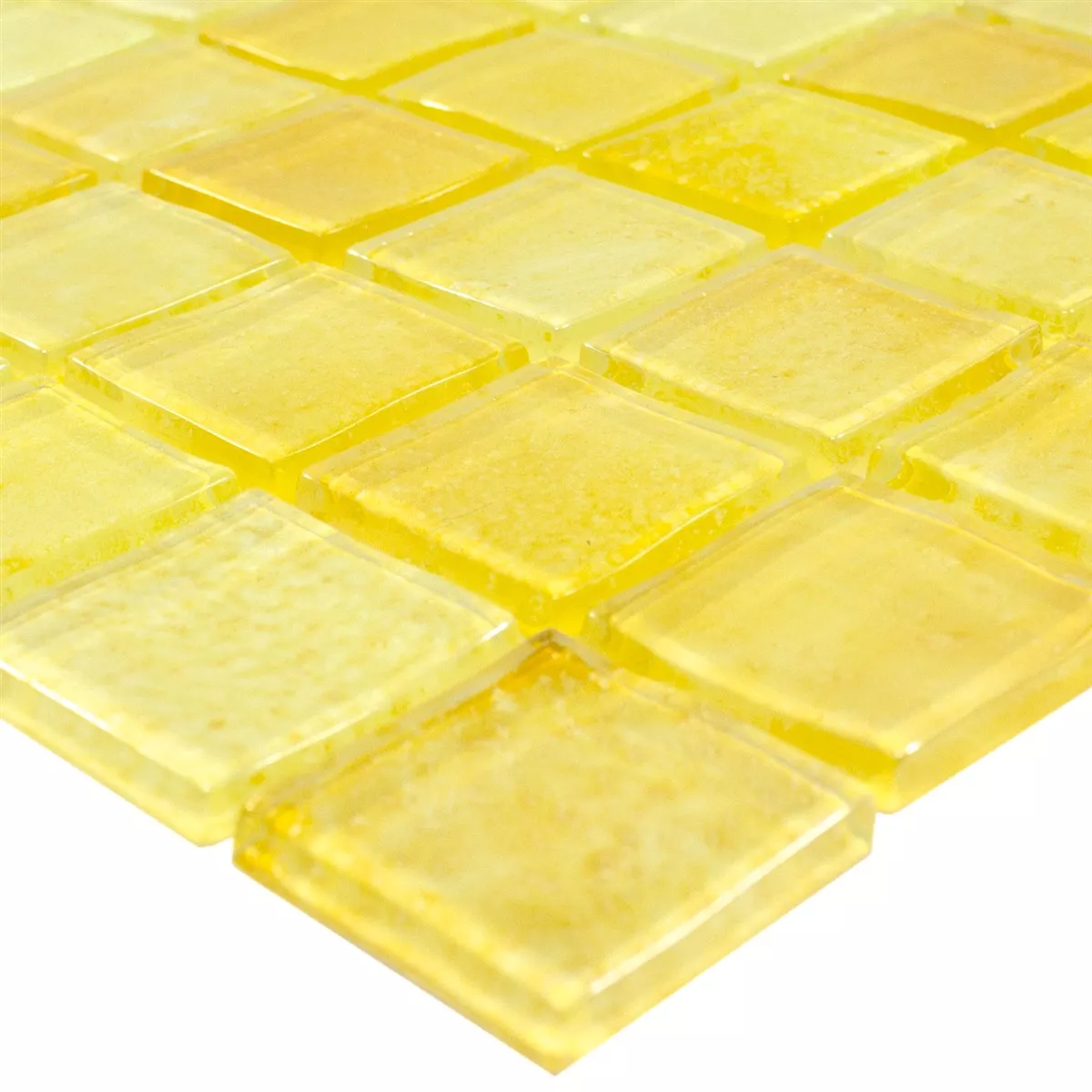 Glass Mosaikk Argos Gul 23x23x4 mm