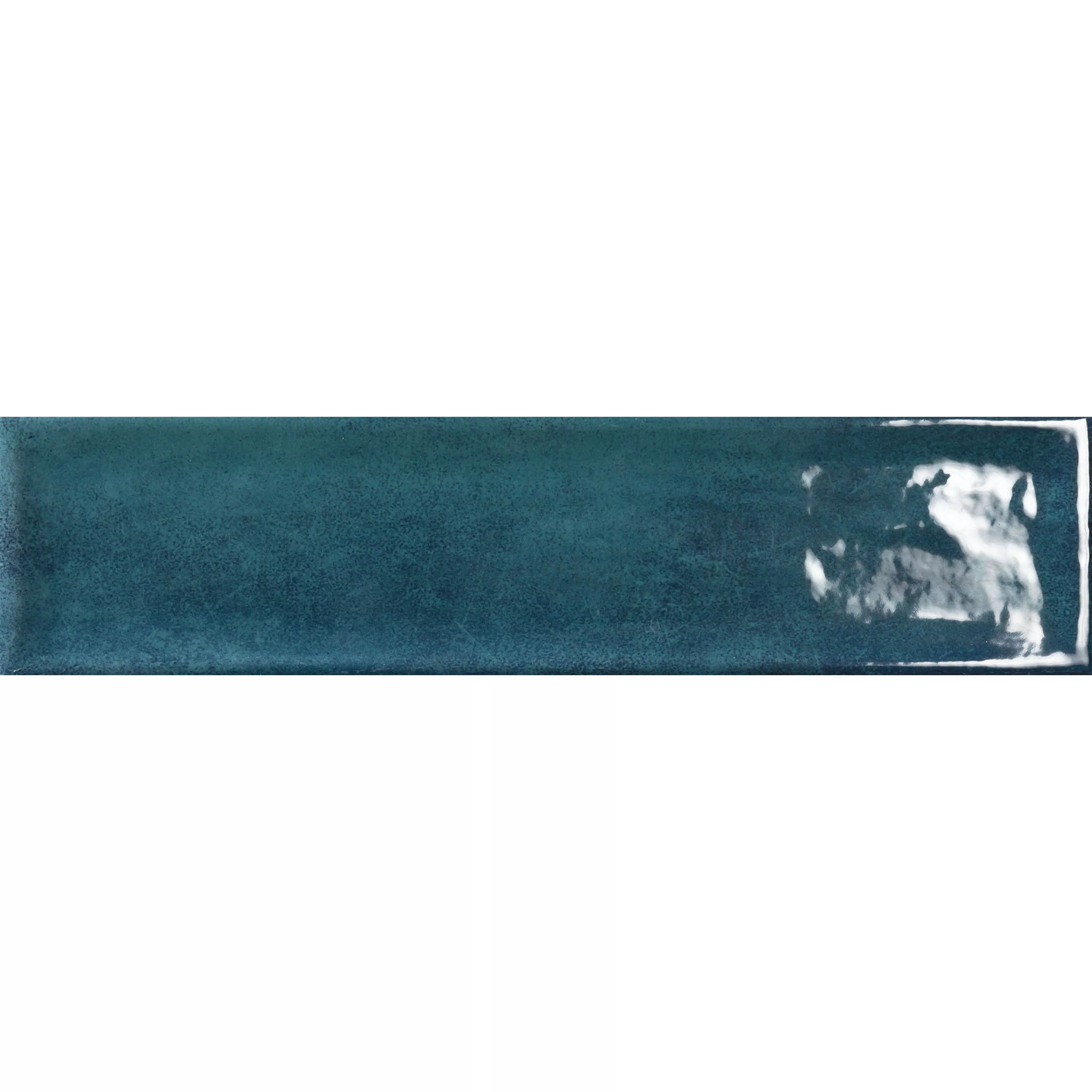 Veggfliser Pascal Glitrende Innsiden Fasett Stillehavsblått 7,5x30cm