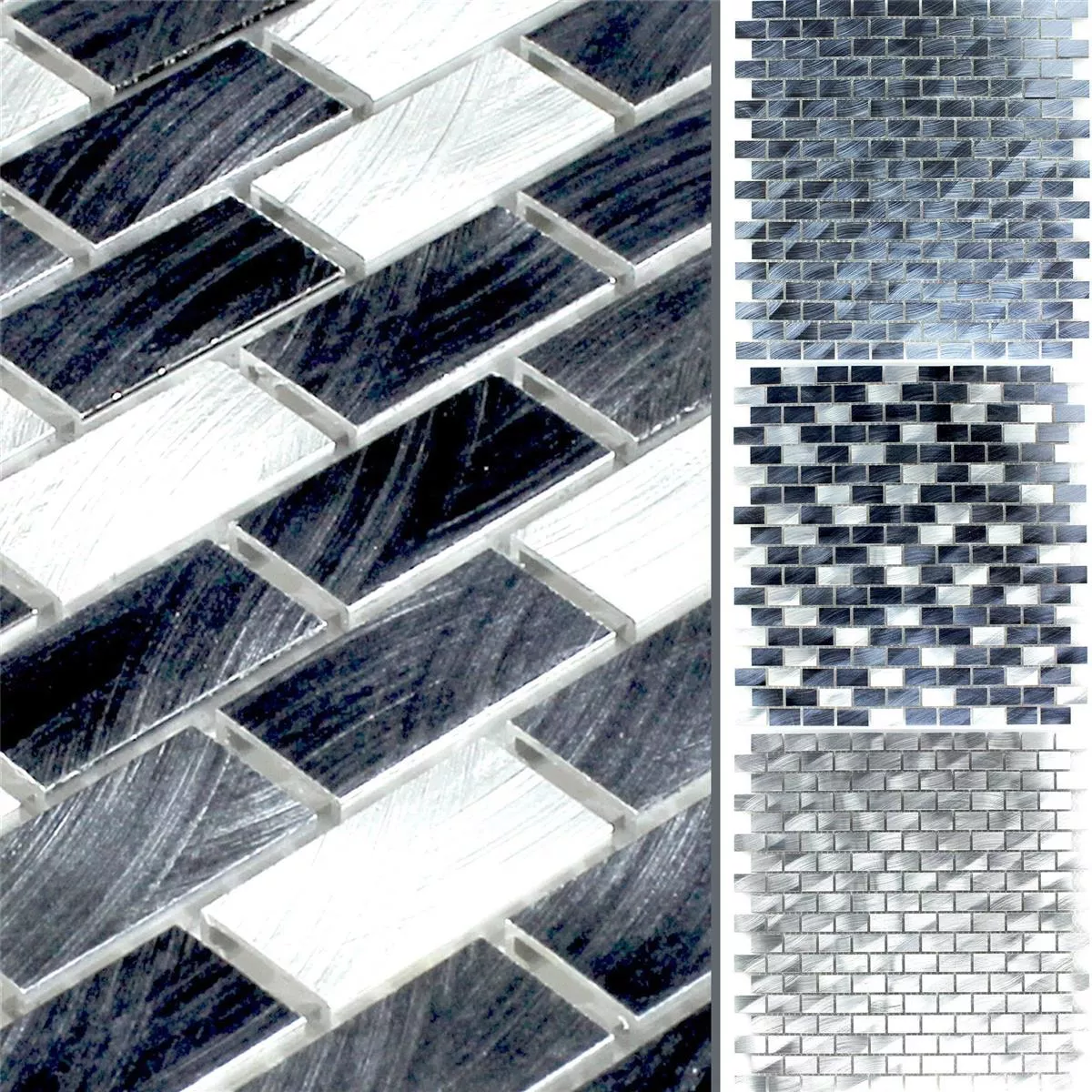 Mosaikkfliser Aluminium Charmant