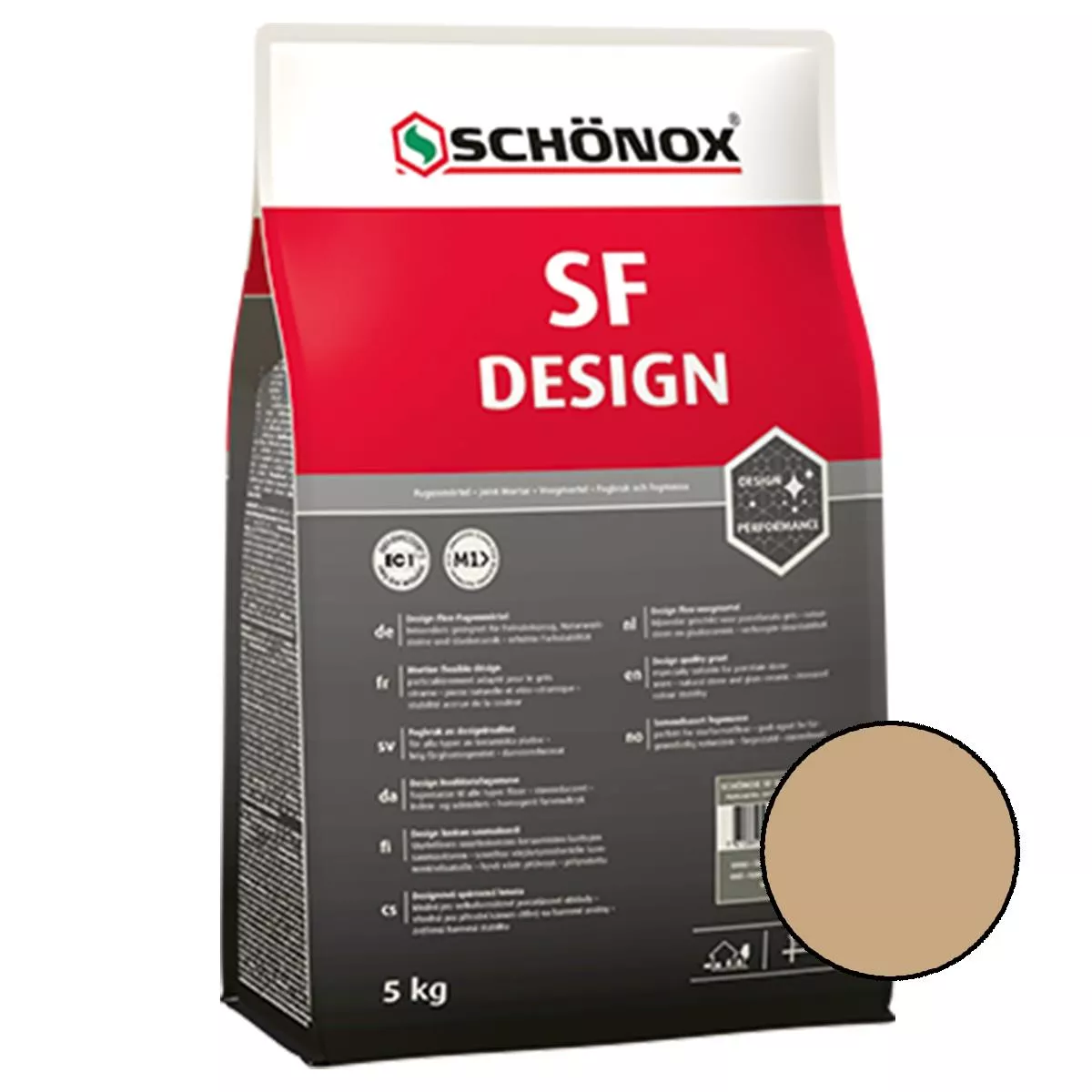 Fugemasse Schönox SF Design Karamell 5 kg