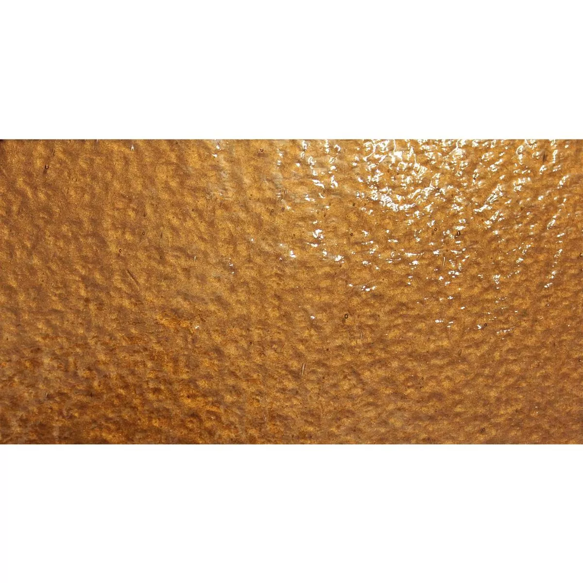 Metro Glass Veggfliser Subway Copper Corrugated 7,5x15cm Metro Glass Veggfliser Subway Copper Corrugated 7,5x15cm
