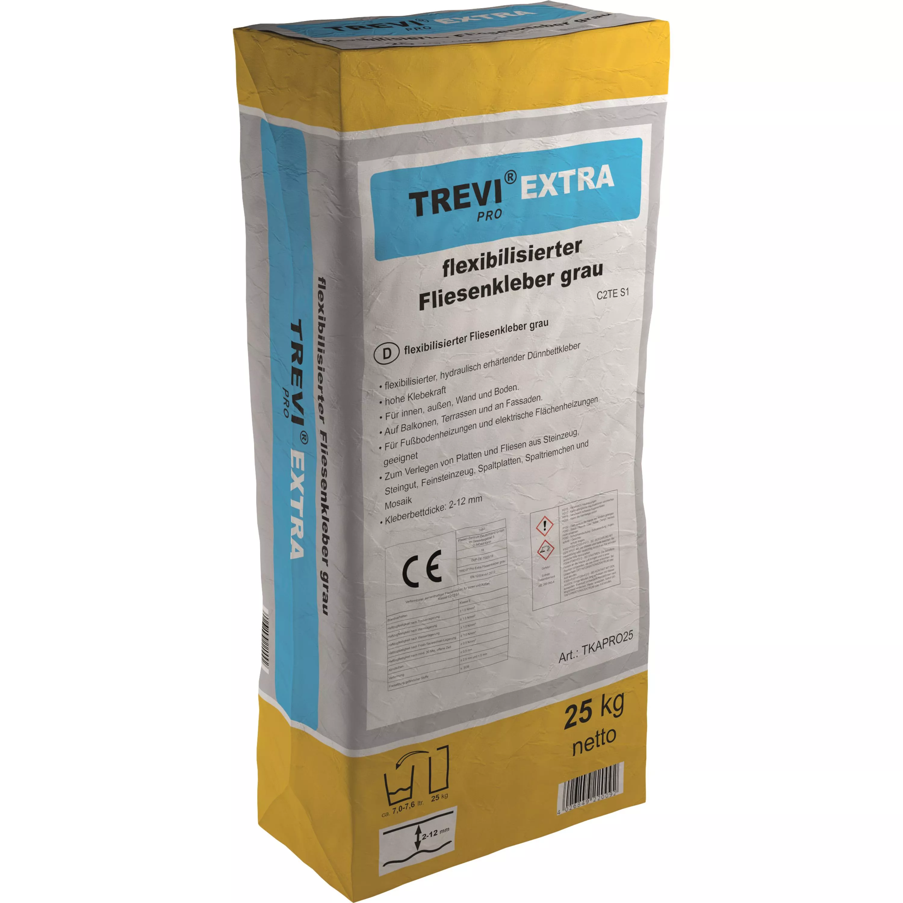 Pro Extra Flex Flislim Keramikk & Porselens Steintøy (25KG) Pro Extra Flex Flislim Keramikk & Porselens Steintøy (25KG)