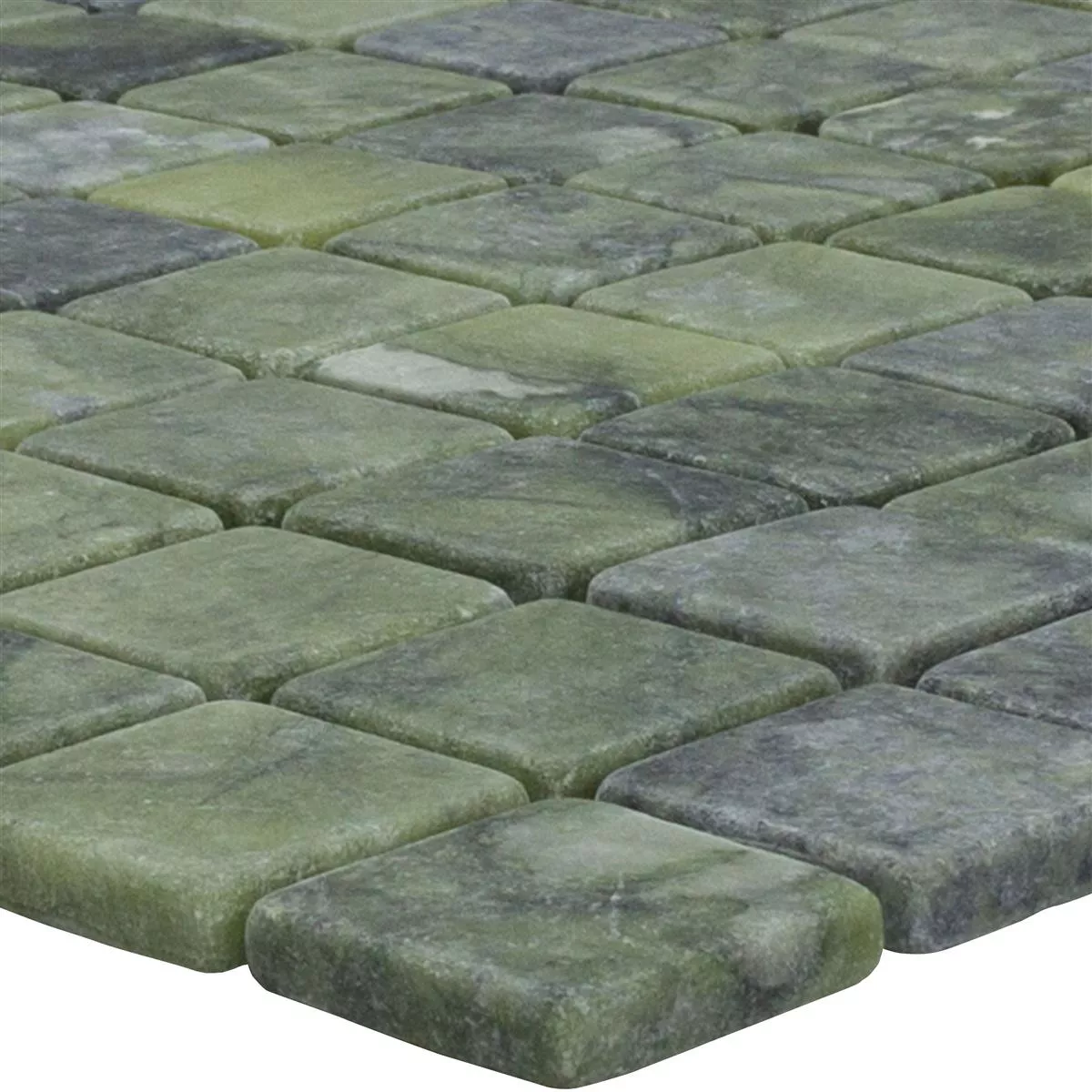 Marmor Natursteinmosaikk Fliser Valendria Verde Grønn Marmor Natursteinmosaikk Fliser Valendria Verde Grønn