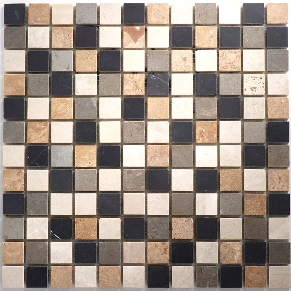 Mosaikkfliser Marmor 23x23x8mm Athen