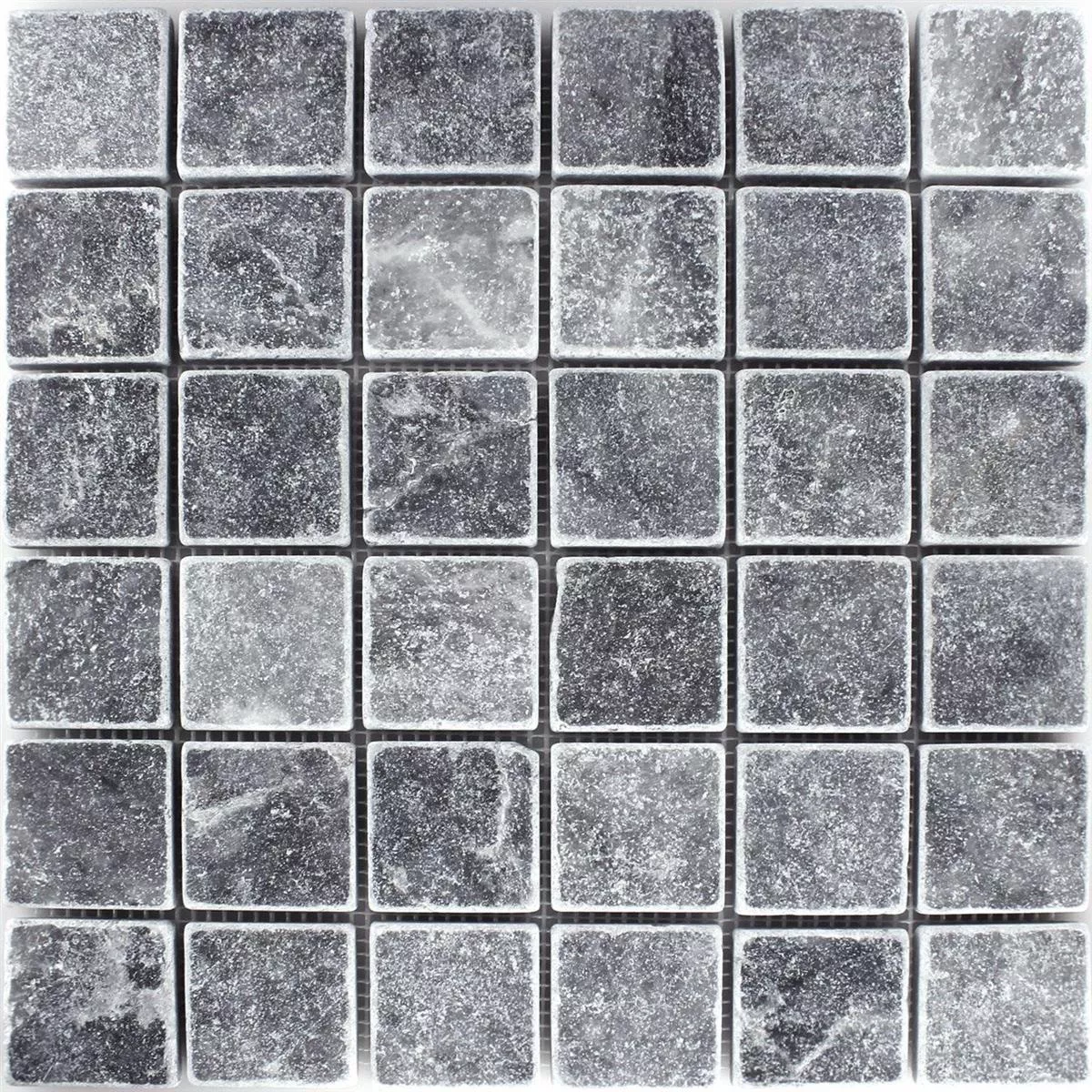Mosaikkfliser Marmor Visso Nero 48