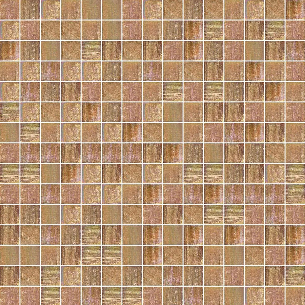Glass Mosaikk Fliser Trend-Vi 822 Shining 20x20 mm