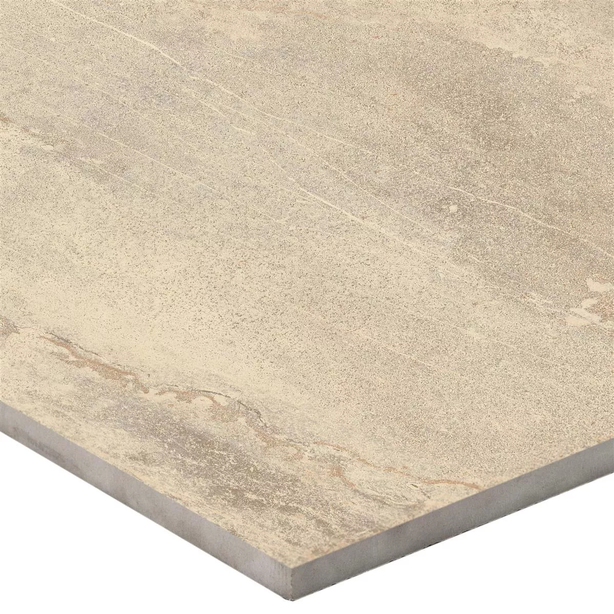 Mønster Gulvfliser Detmold Naturstein Utseende 60x60cm Beige