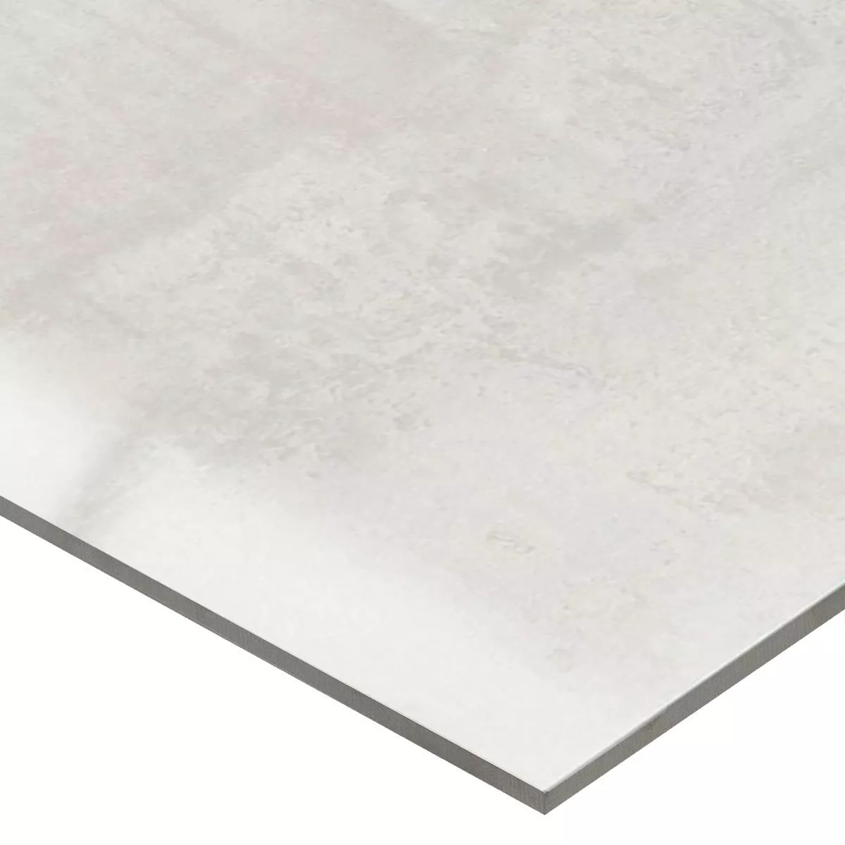 Gulvfliser Herion Metall Utseende Lappato Blanco 60x60cm