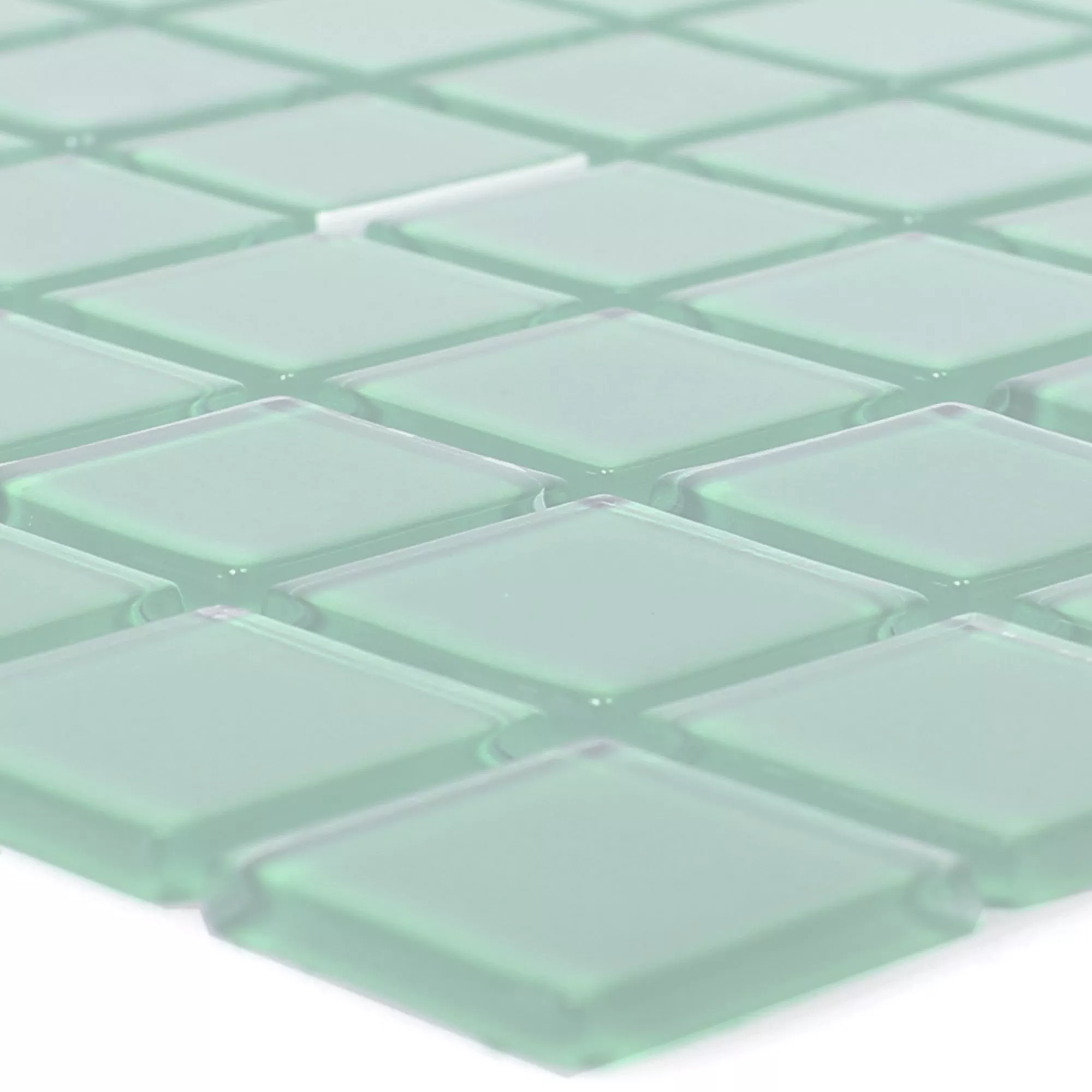 Glass Mosaikk Fliser Florida Lysegrønn Glass Mosaikk Fliser Florida Lysegrønn