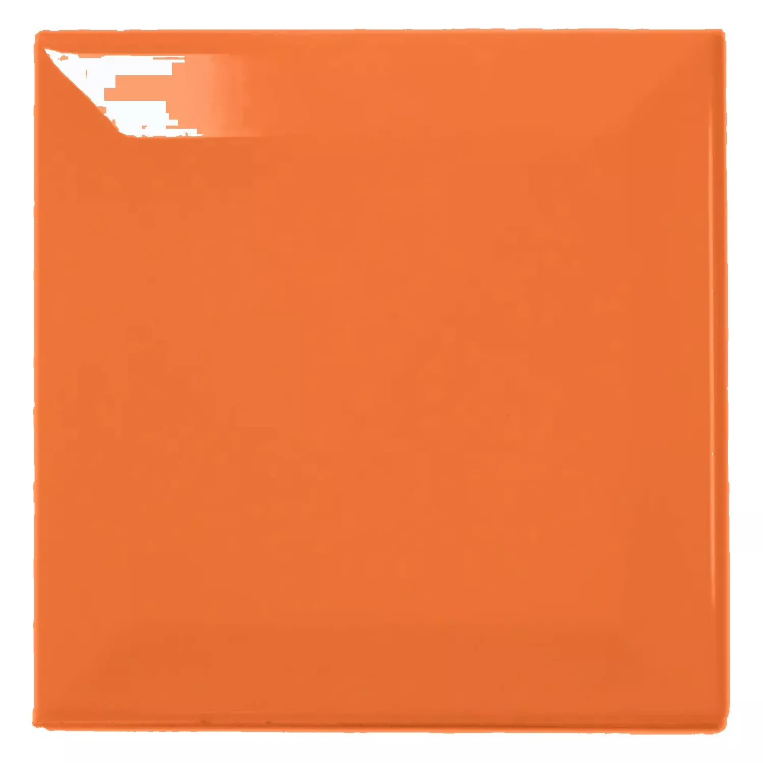 Metro flis Oransje Glitrende 10x10 cm Fasett Catarina Naranja