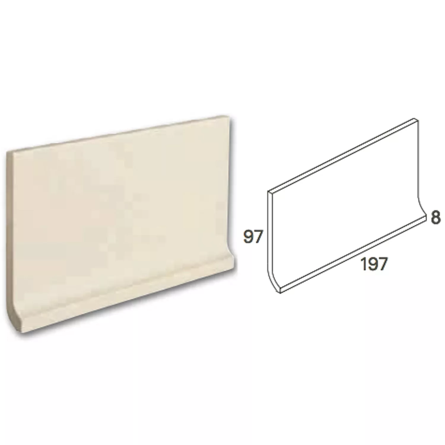 Vikbase Finkornet Flis Grå 20x10cm Vikbase Finkornet Flis Grå 20x10cm