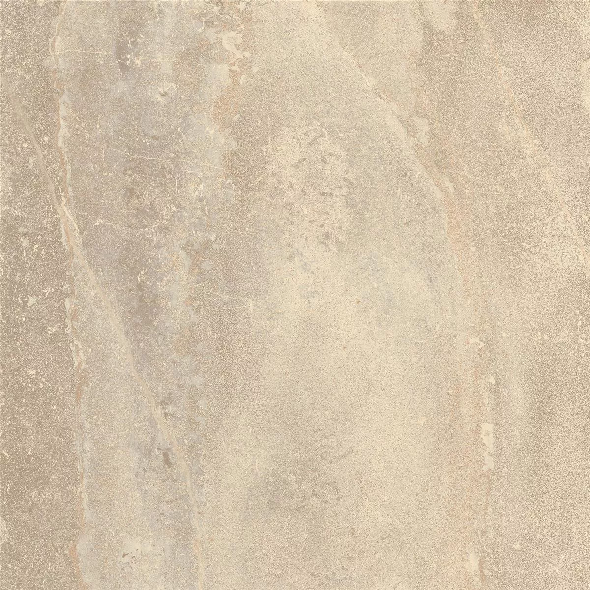 Mønster Gulvfliser Detmold Naturstein Utseende 60x60cm Beige