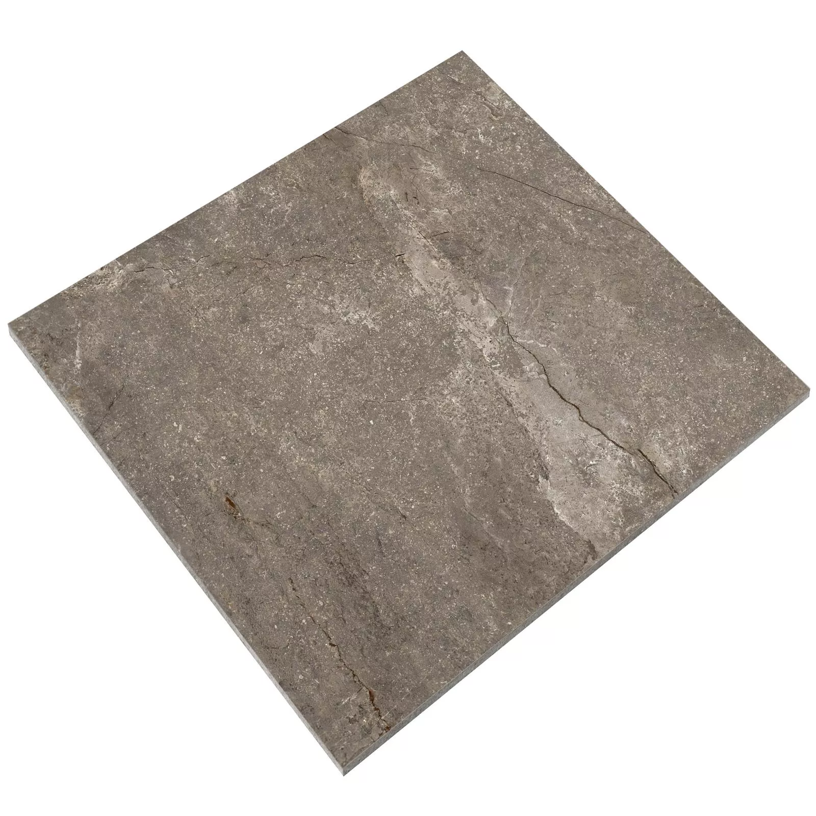 Gulvflis Noiron Frostet Polert Mocca 60x60cm